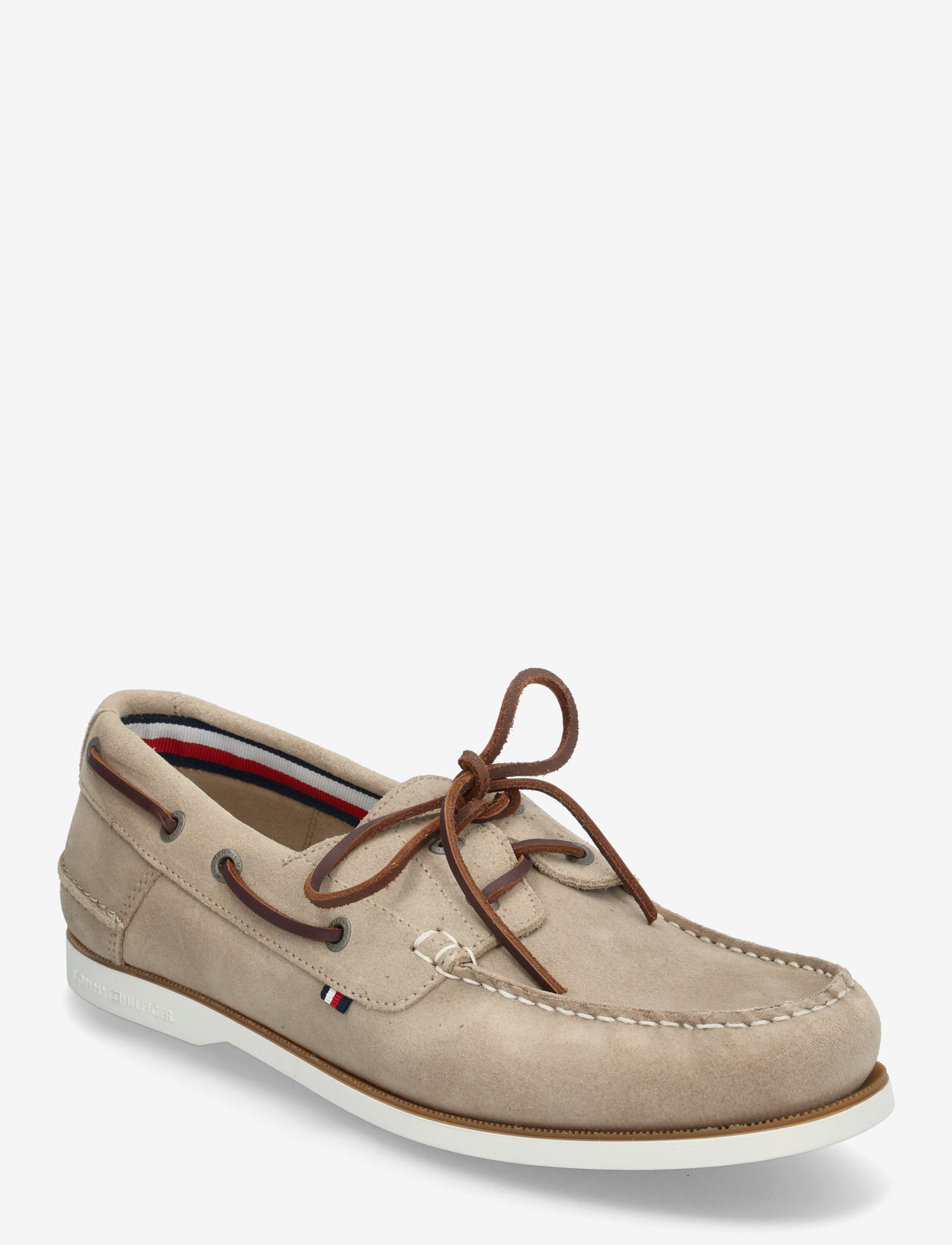 Tommy Hilfiger - TH BOAT SHOE CORE SUEDE - shop efter anledning - beige - 0
