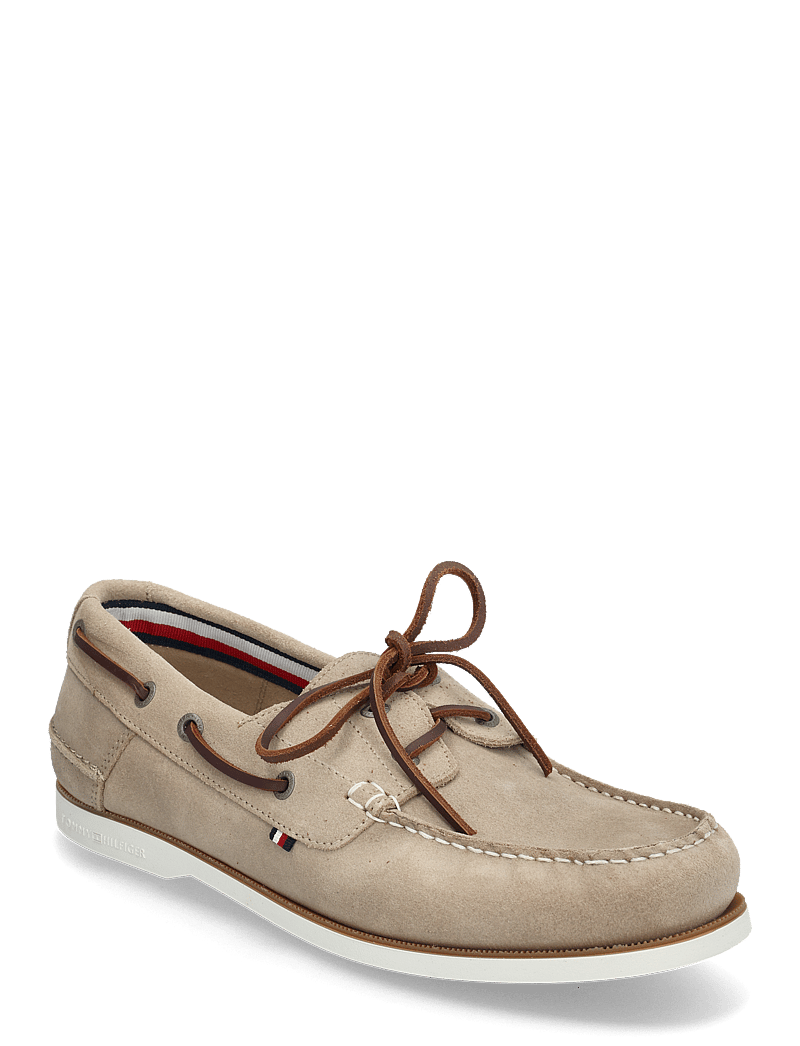 Tommy Hilfiger - TH BOAT SHOE CORE SUEDE - nach anlass kaufen - beige - 0