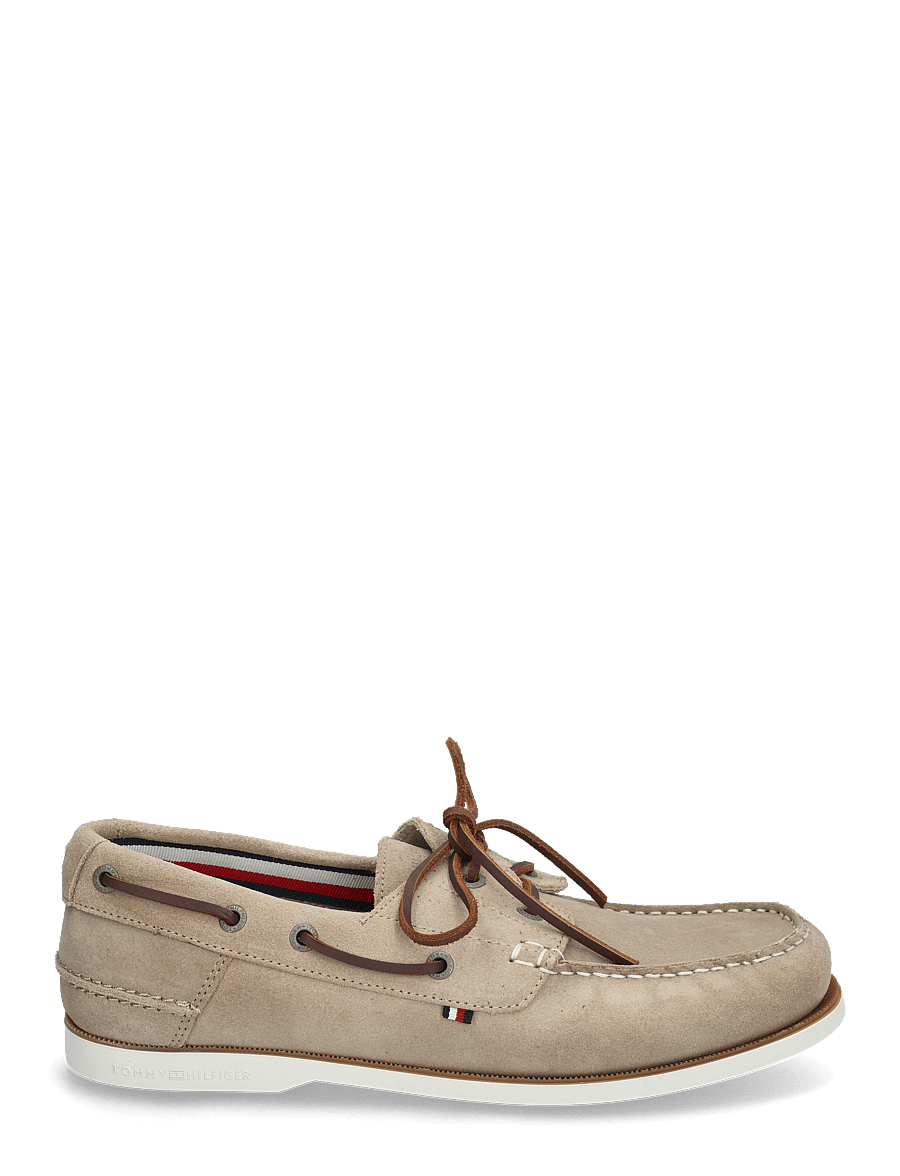 Tommy Hilfiger - TH BOAT SHOE CORE SUEDE - nach anlass kaufen - beige - 1