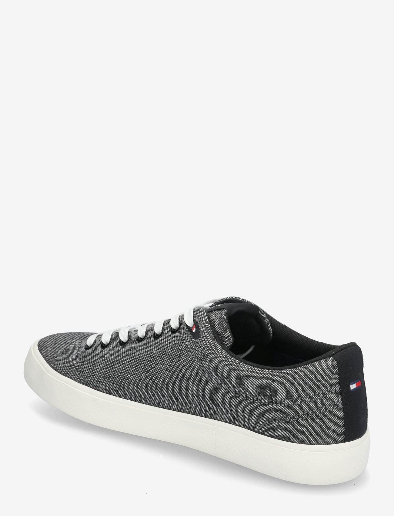 Tommy Hilfiger - TH HI VULC LOW CORE CHAMBRAY - niedriger schnitt - black - 2