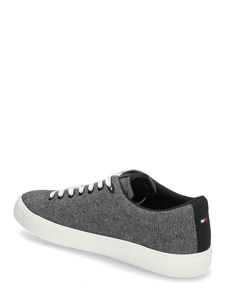 Tommy Hilfiger - TH HI VULC LOW CORE CHAMBRAY - nach anlass kaufen - black - 2