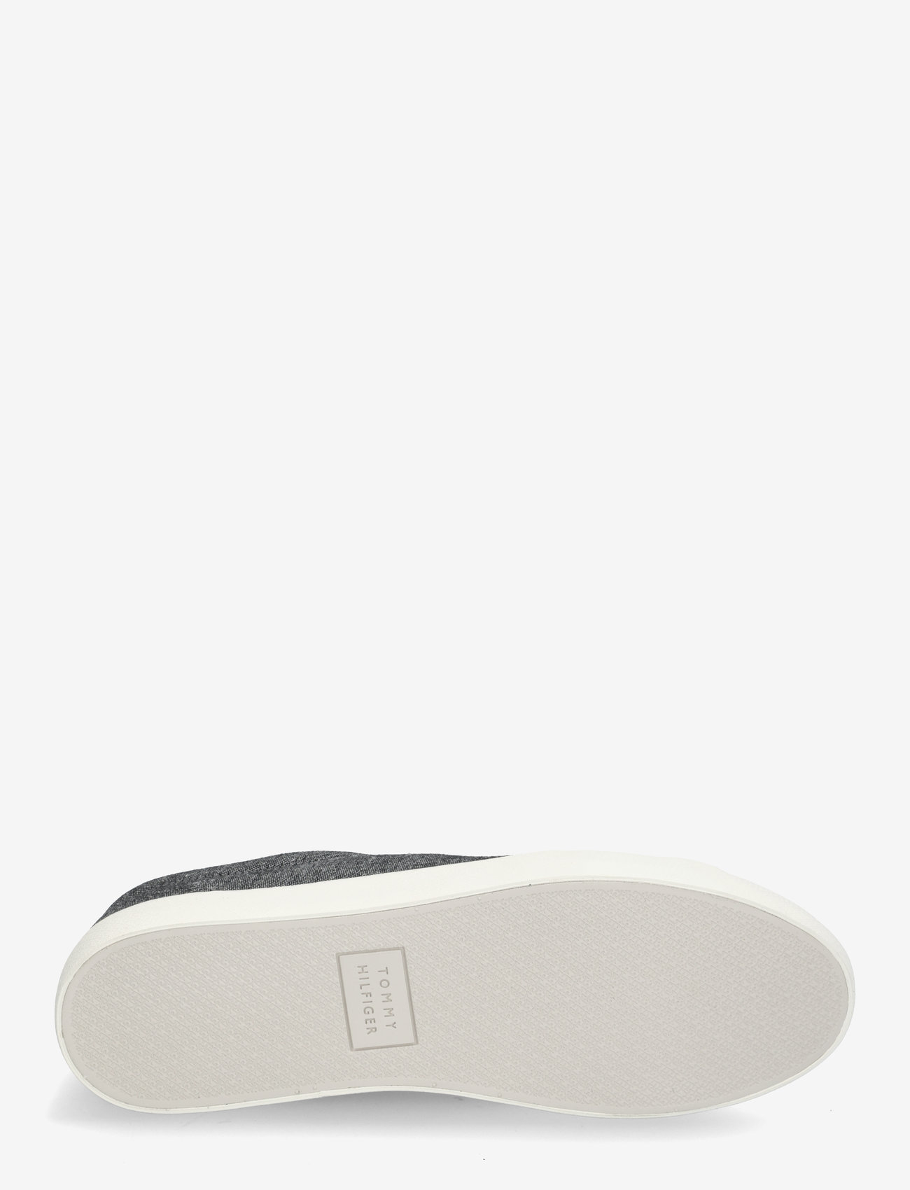 Tommy Hilfiger - TH HI VULC LOW CORE CHAMBRAY - niedriger schnitt - black - 4