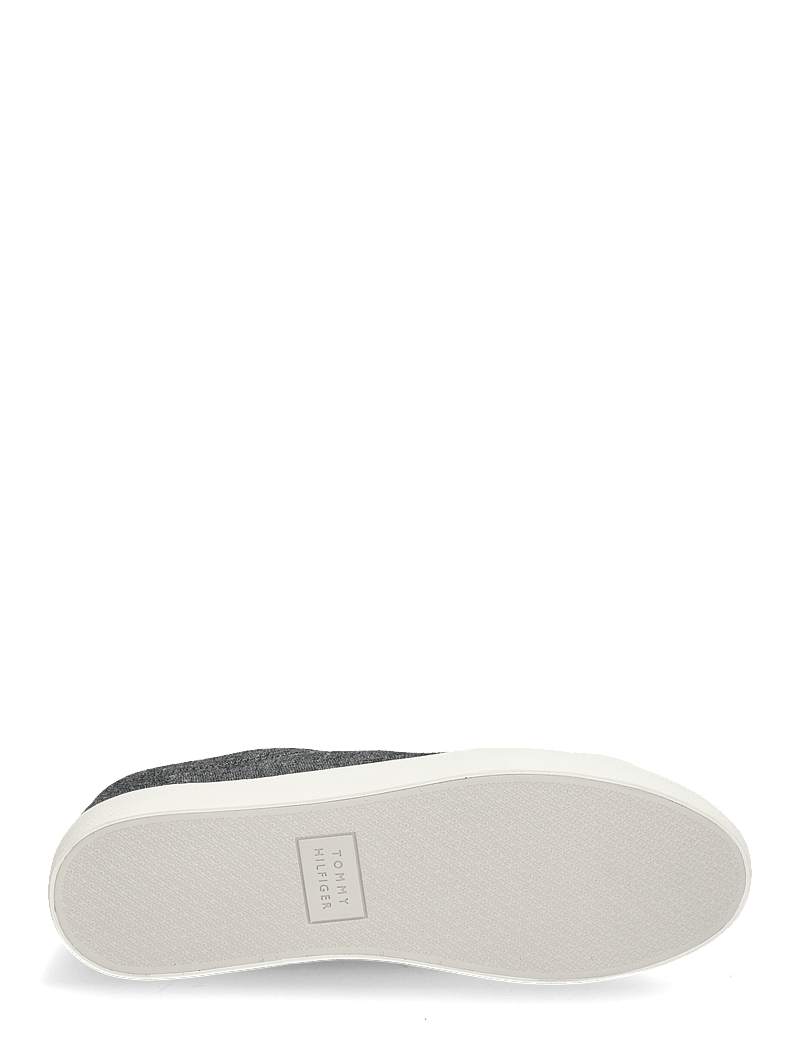 Tommy Hilfiger - TH HI VULC LOW CORE CHAMBRAY - sneakersy niskie - black - 4