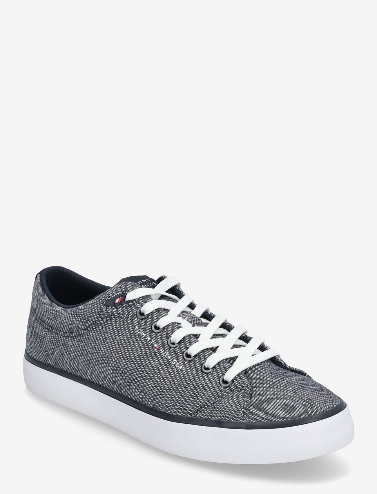 Tommy Hilfiger - TH HI VULC LOW CORE CHAMBRAY - niedriger schnitt - desert sky - 0