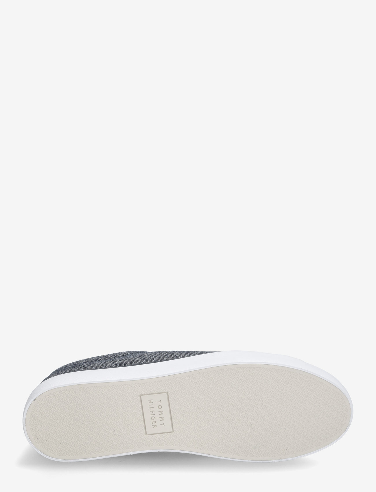 Tommy Hilfiger - TH HI VULC LOW CORE CHAMBRAY - niedriger schnitt - desert sky - 4
