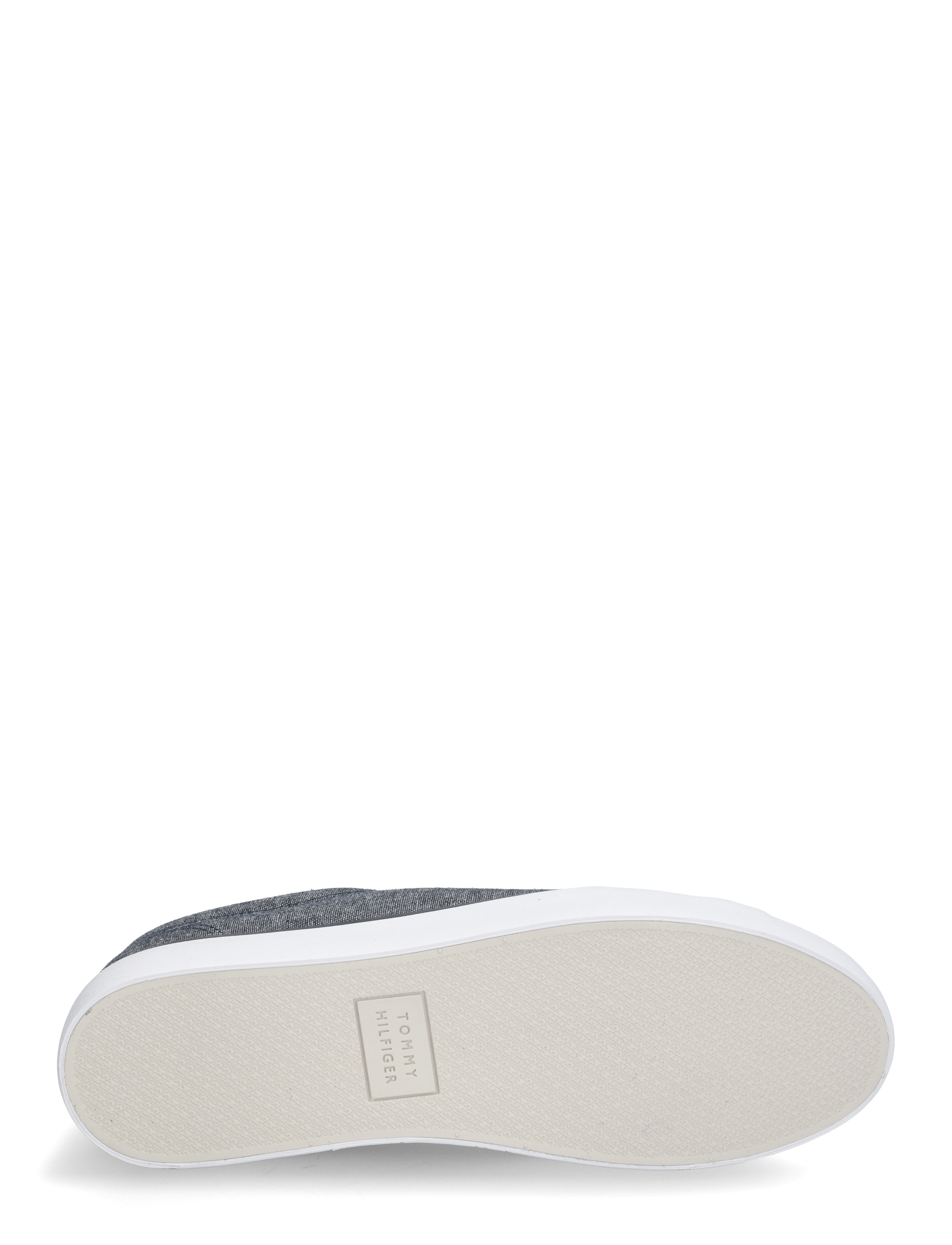 Tommy Hilfiger - TH HI VULC LOW CORE CHAMBRAY - madala säärega tossud - desert sky - 4