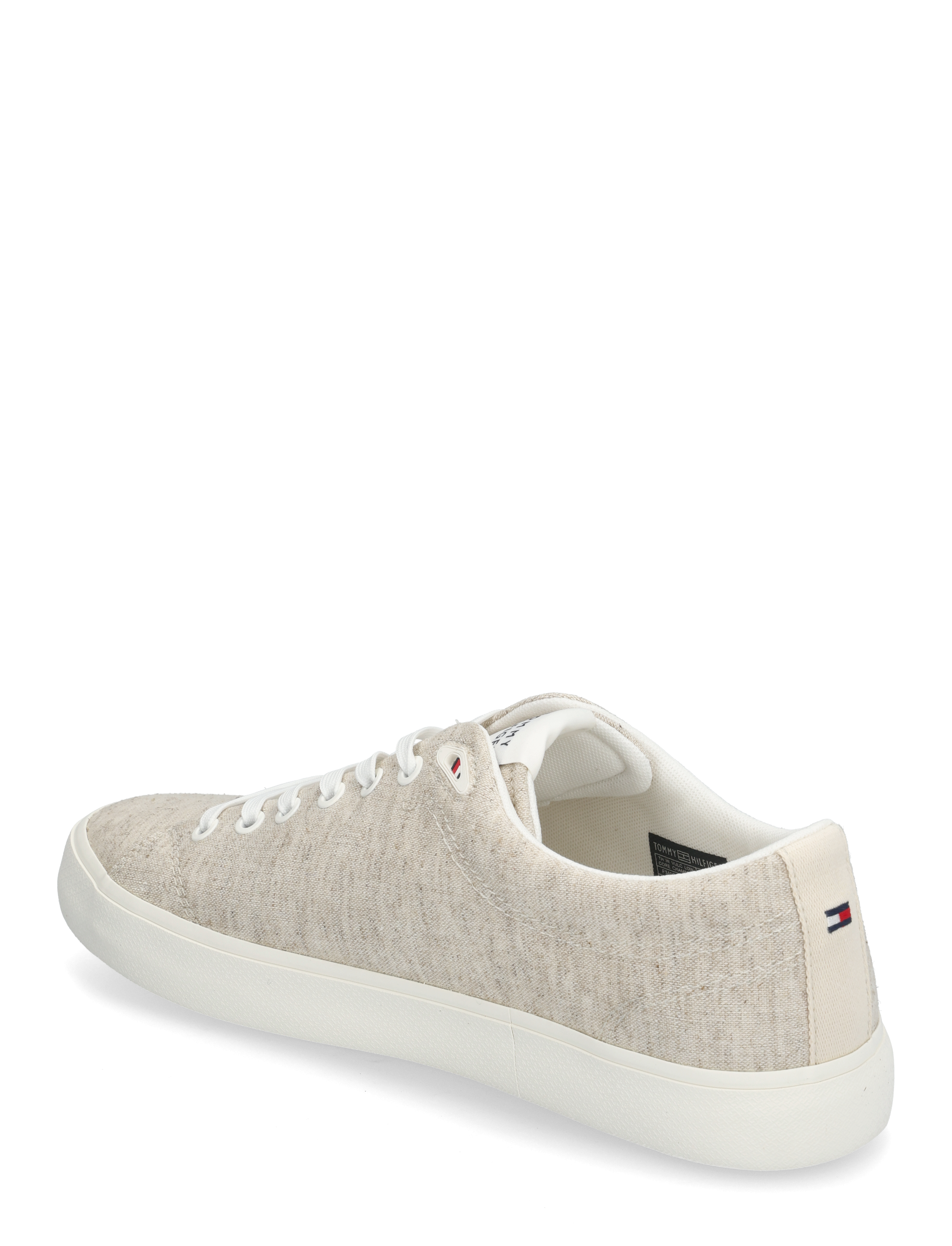 Tommy Hilfiger - TH HI VULC LOW CORE CHAMBRAY - lave sneakers - ecru - 2