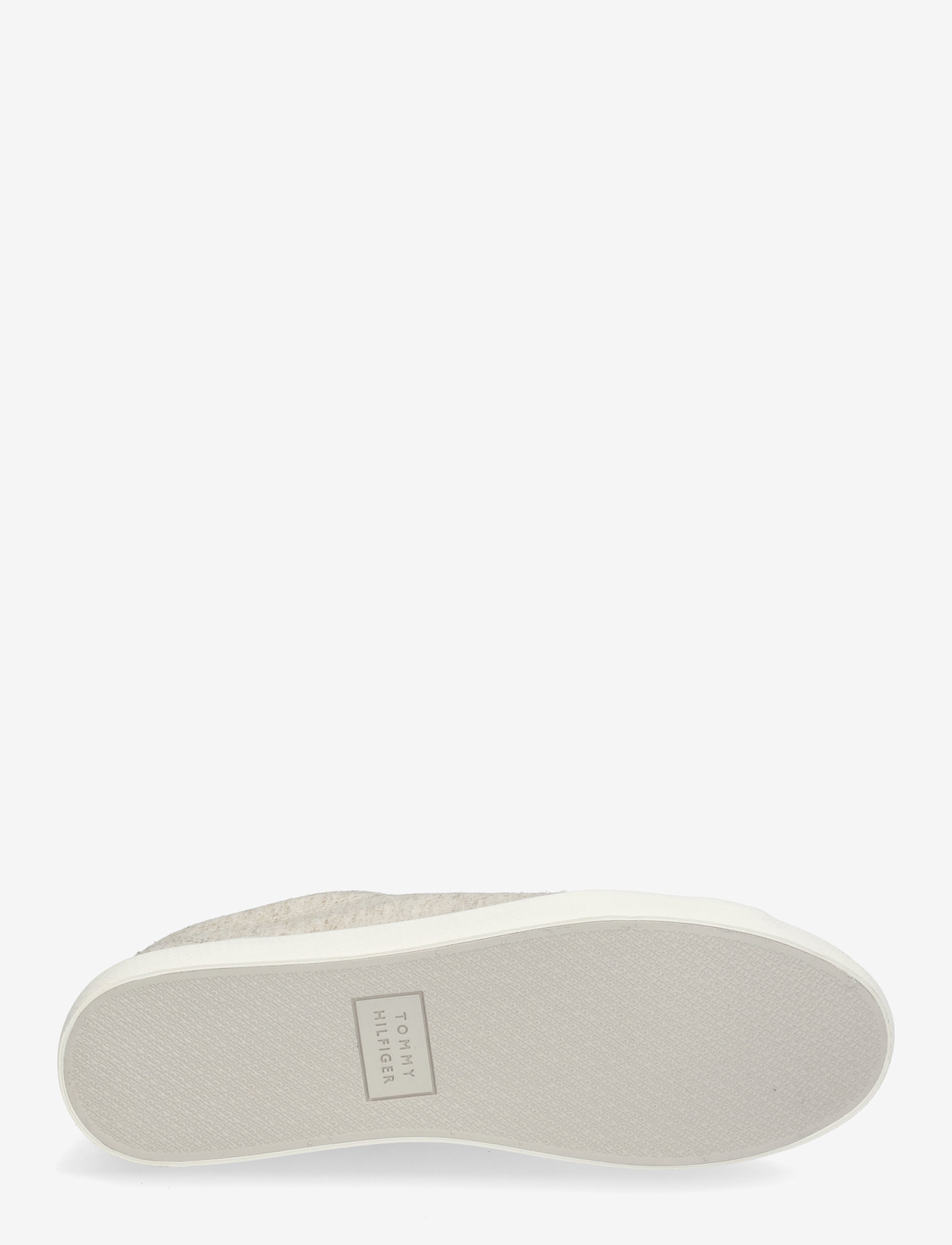 Tommy Hilfiger - TH HI VULC LOW CORE CHAMBRAY - niedriger schnitt - ecru - 4