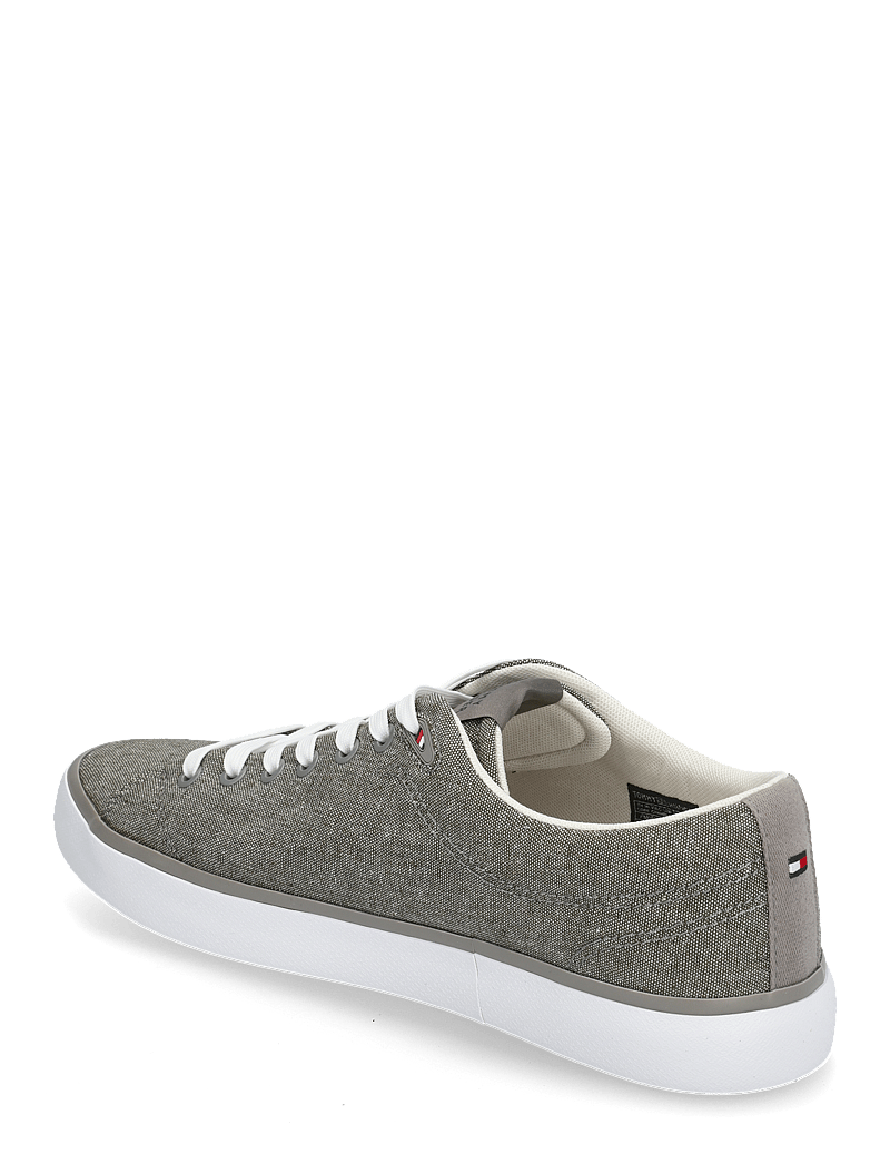 Tommy Hilfiger - TH HI VULC LOW CORE CHAMBRAY - low tops - pewter grey - 2