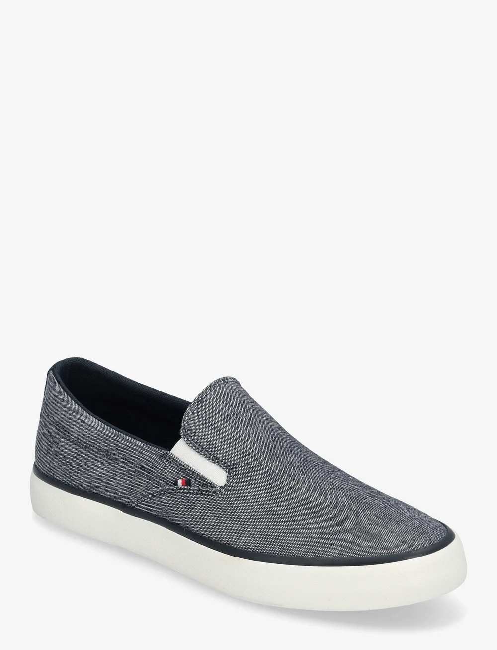 Tommy Hilfiger - TH HI VULC LOW SLIP ON CH - slip on sneakers - desert sky - 0