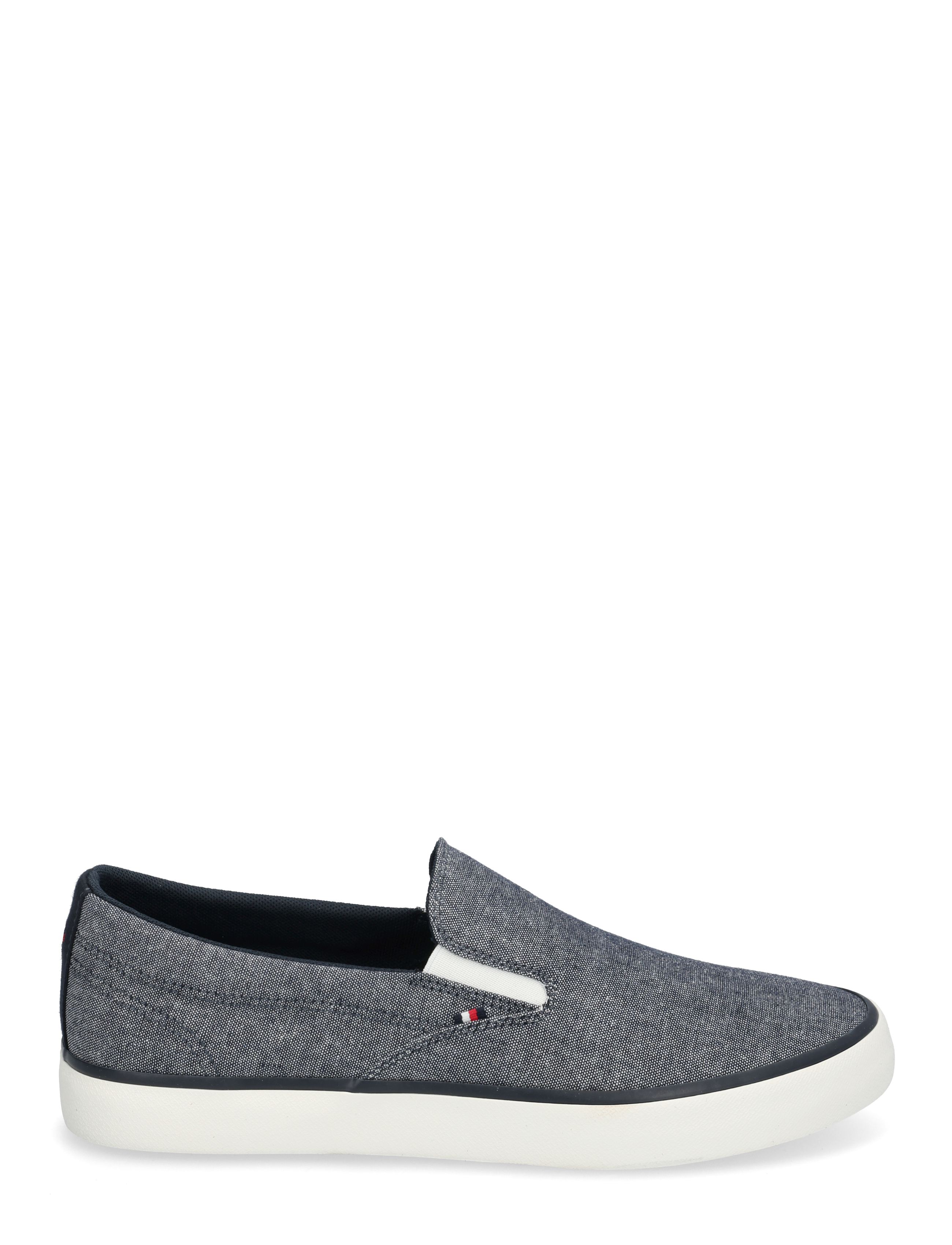 Tommy Hilfiger - TH HI VULC LOW SLIP ON CH - slip-on sneakers - desert sky - 1