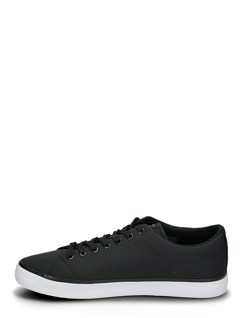 Tommy Hilfiger - TH HI VULC LOW CORE STRIPES MESH - lave sneakers - black - 1