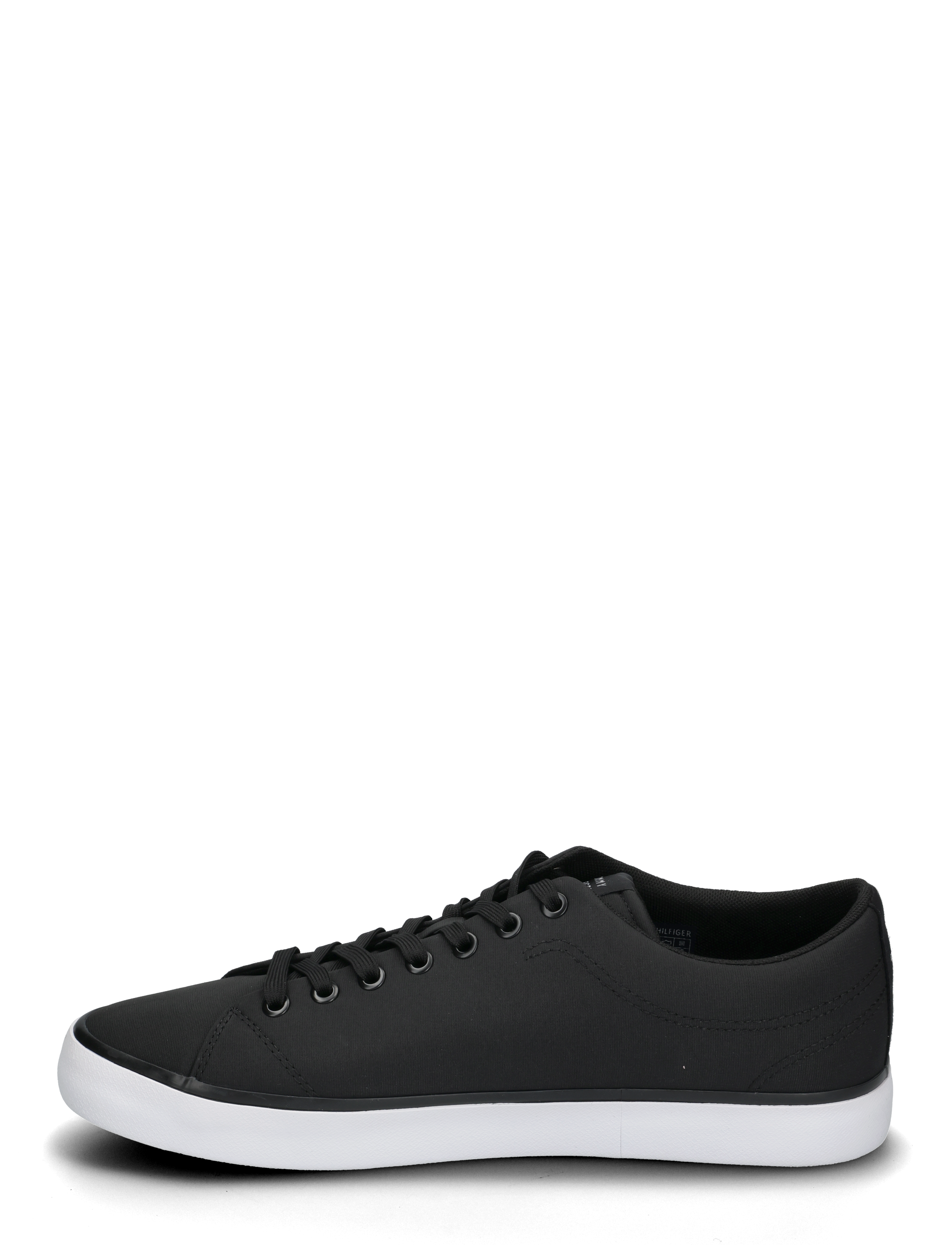 Tommy Hilfiger - TH HI VULC LOW CORE STRIPES MESH - black - 1