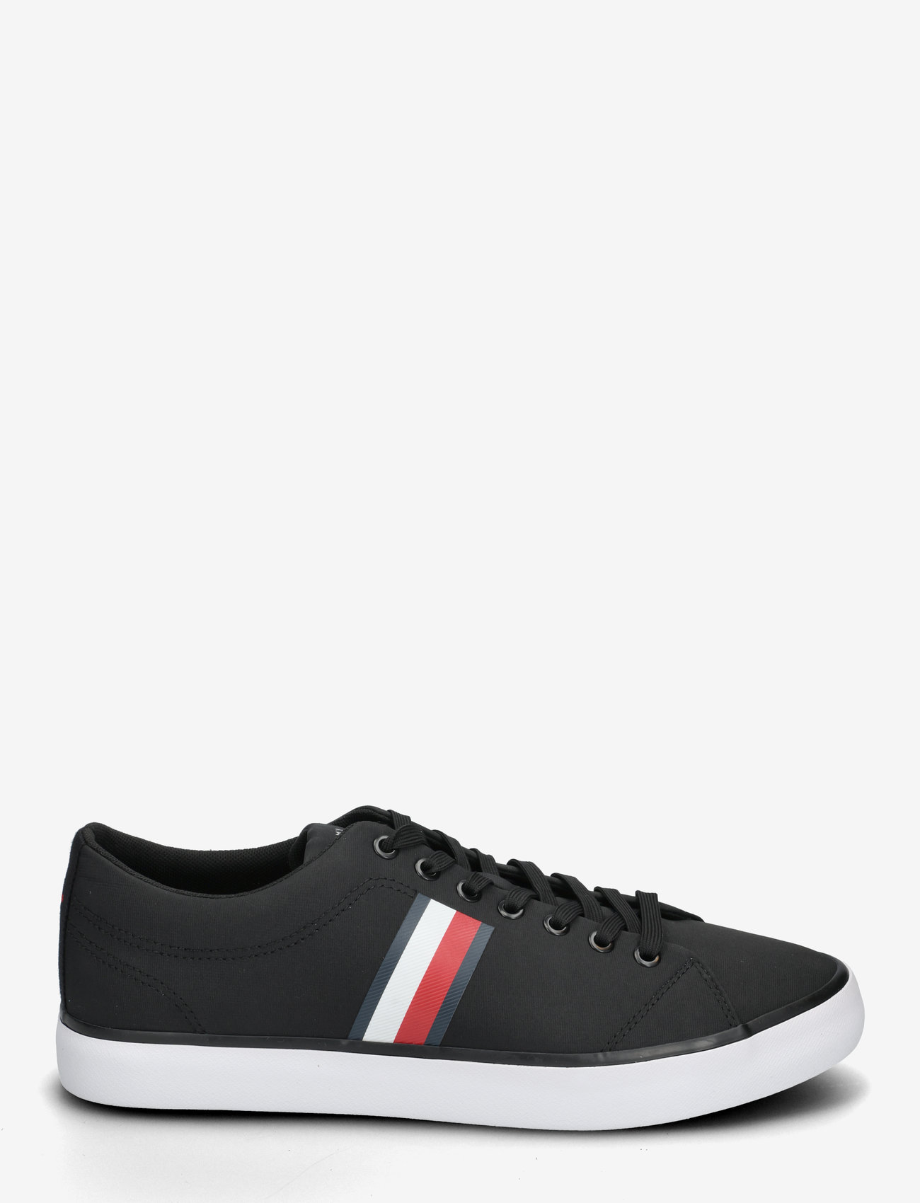 Tommy Hilfiger - TH HI VULC LOW CORE STRIPES MESH - niedriger schnitt - black - 2