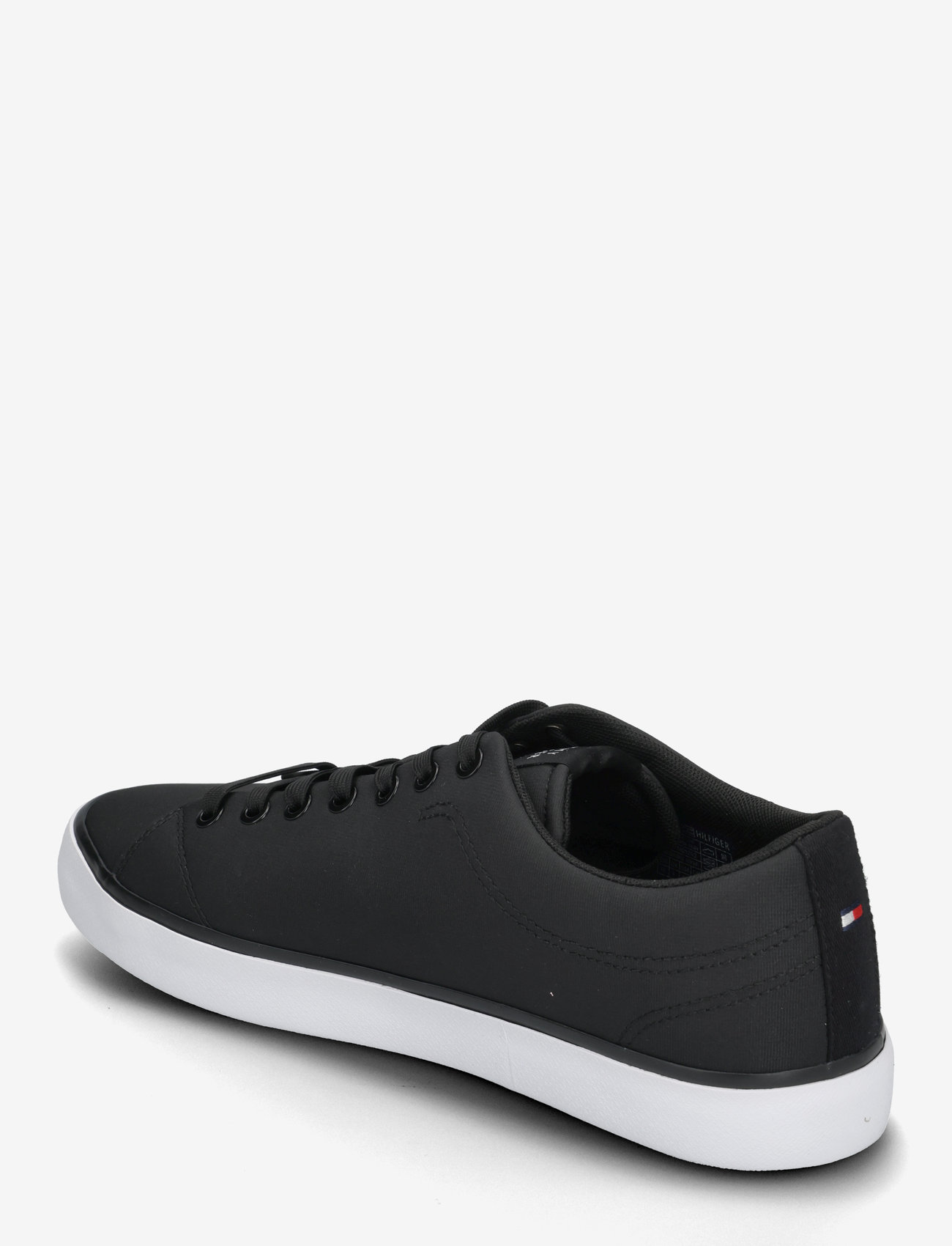 Tommy Hilfiger - TH HI VULC LOW CORE STRIPES MESH - niedriger schnitt - black - 3