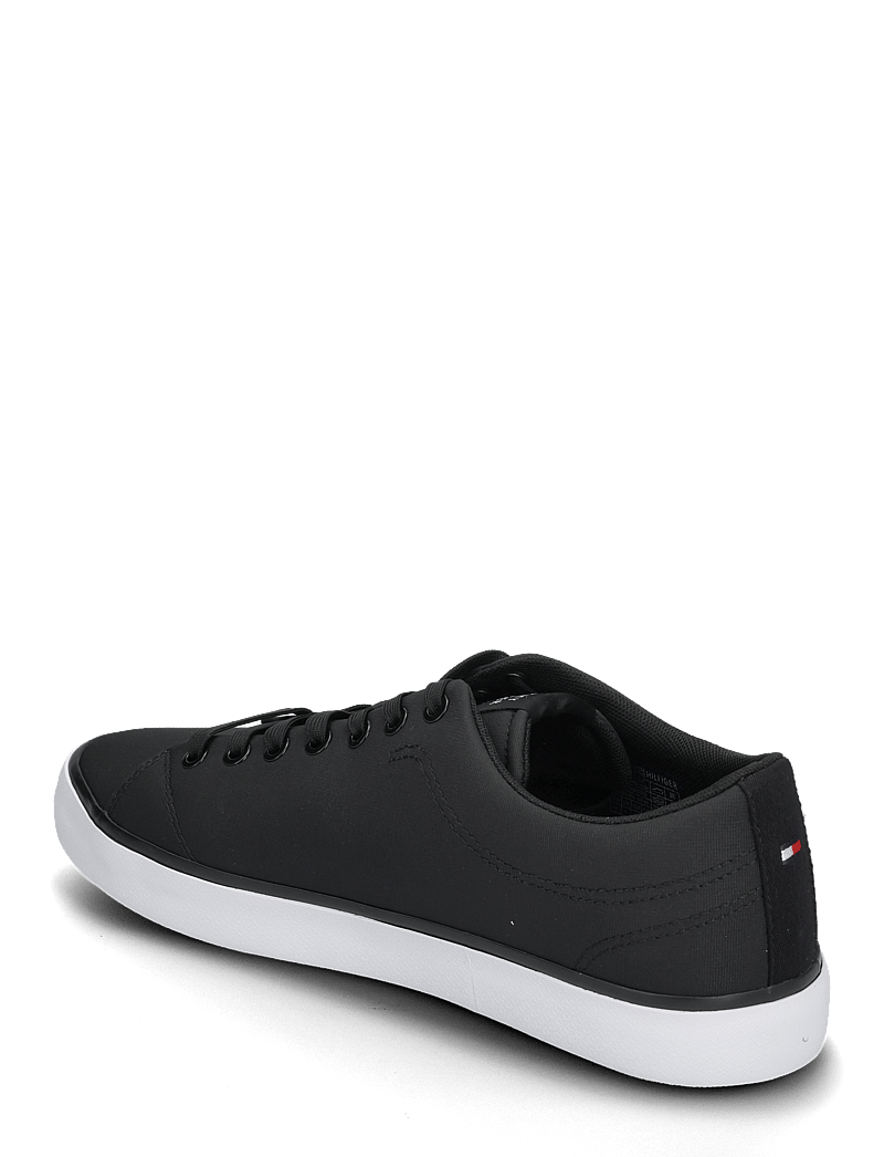 Tommy Hilfiger - TH HI VULC LOW CORE STRIPES MESH - lave sneakers - black - 3