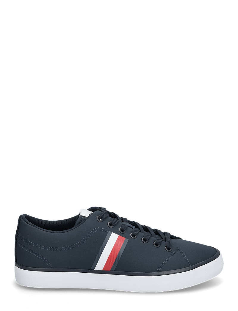 Tommy Hilfiger - TH HI VULC LOW CORE STRIPES MESH - låga sneakers - desert sky - 1