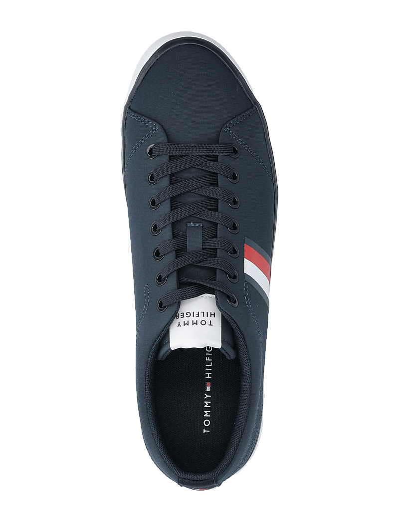 Tommy Hilfiger - TH HI VULC LOW CORE STRIPES MESH - låga sneakers - desert sky - 3