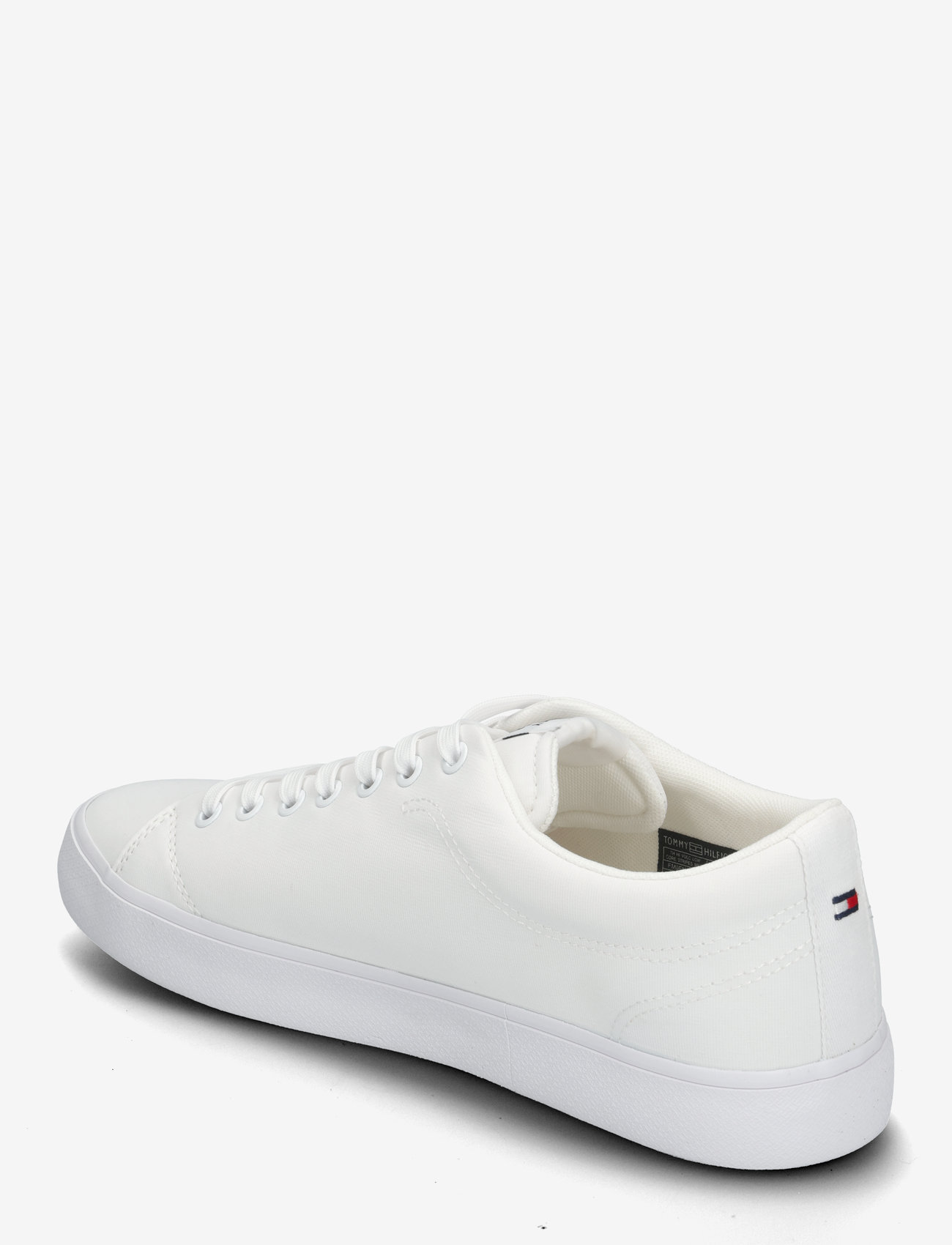 Tommy Hilfiger - TH HI VULC LOW CORE STRIPES MESH - matalavartiset tennarit - white - 2