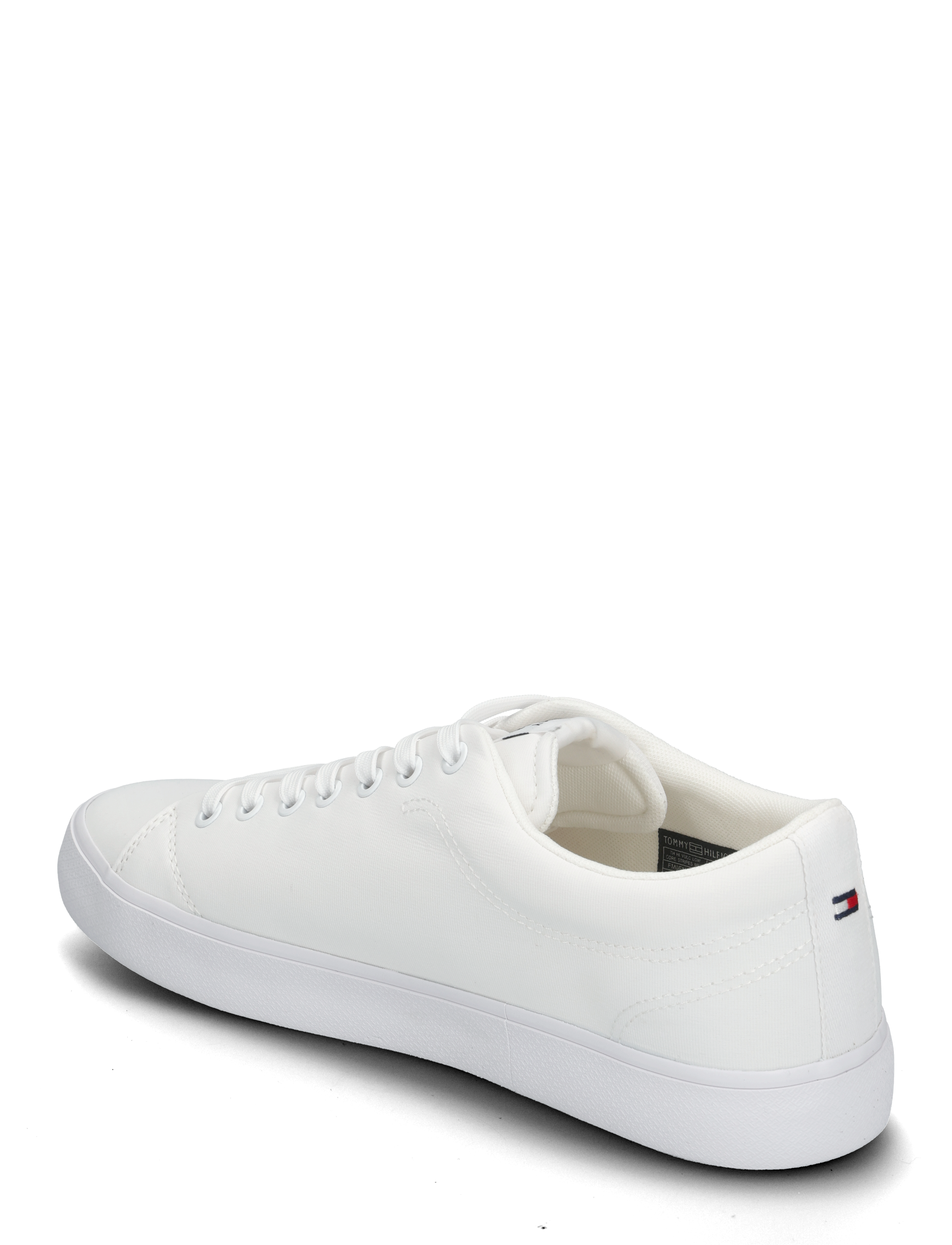 Tommy Hilfiger - TH HI VULC LOW CORE STRIPES MESH - white - 2
