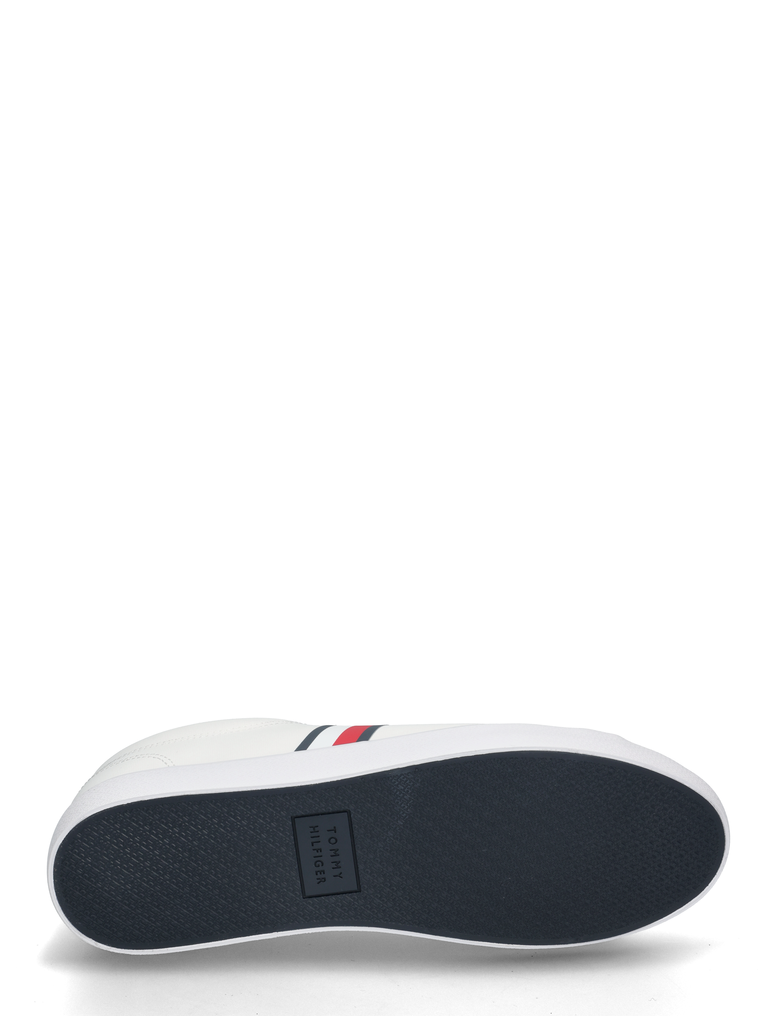Tommy Hilfiger - TH HI VULC LOW CORE STRIPES MESH - white - 4