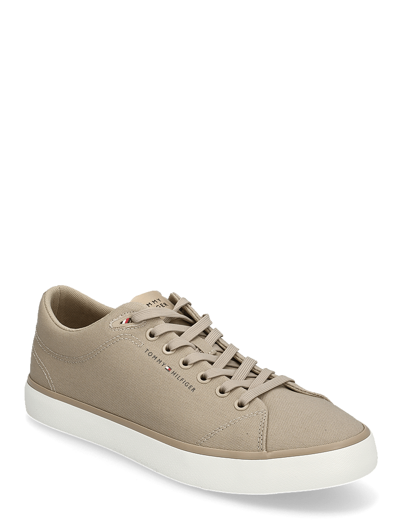 Tommy Hilfiger - TH HI VULC LOW CORE CANVAS - sneakers med lavt skaft - beige - 0