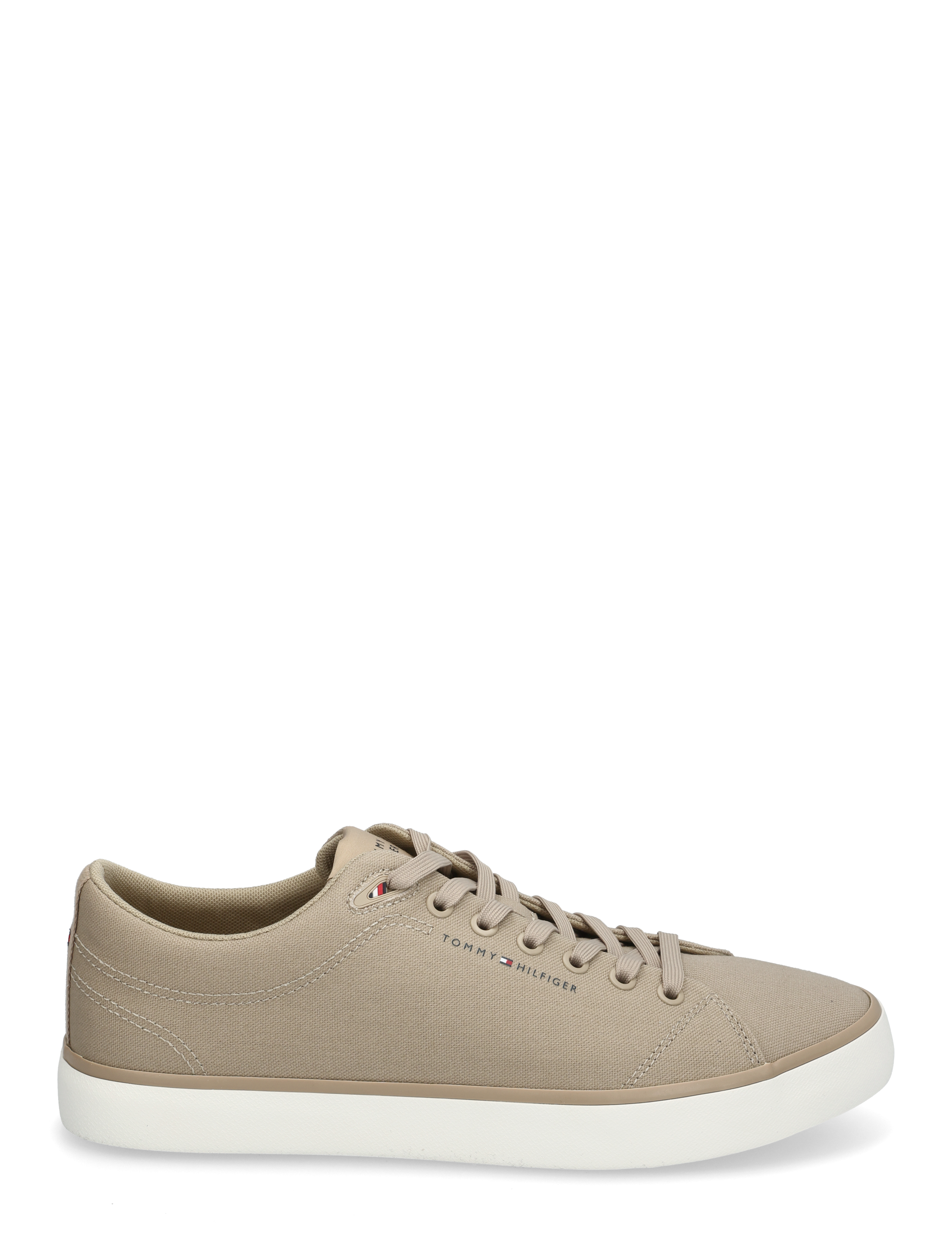 Tommy Hilfiger - TH HI VULC LOW CORE CANVAS - beige - 1
