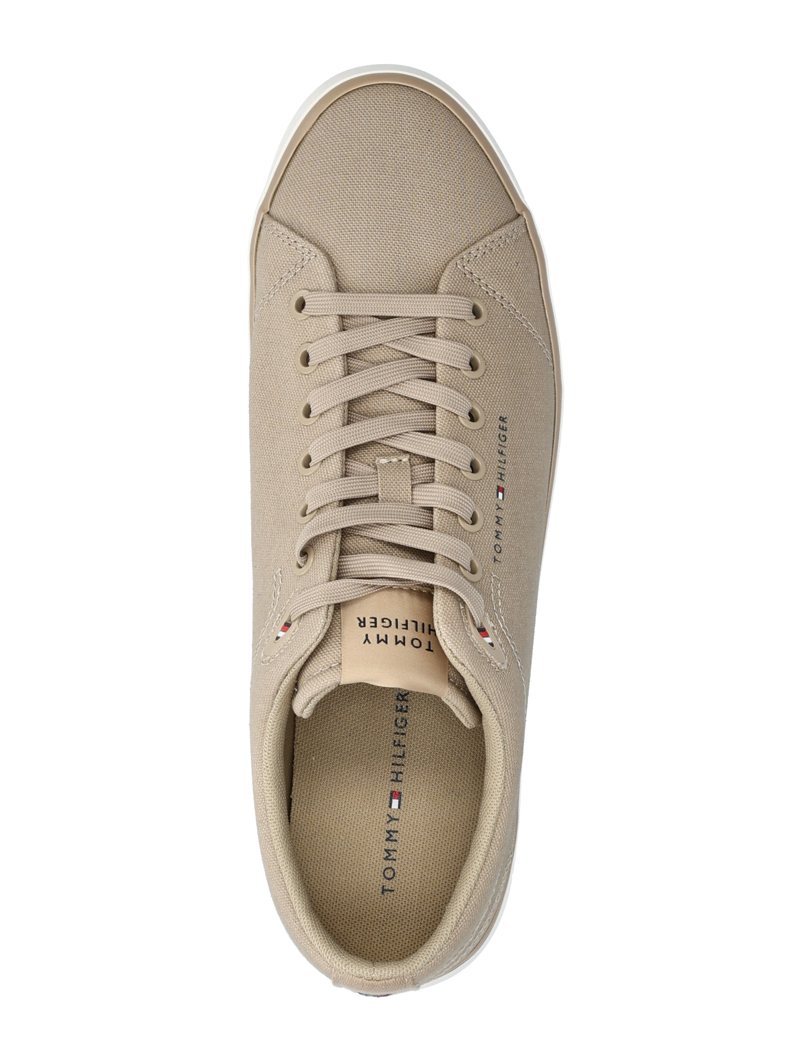 Tommy Hilfiger - TH HI VULC LOW CORE CANVAS - beige - 3
