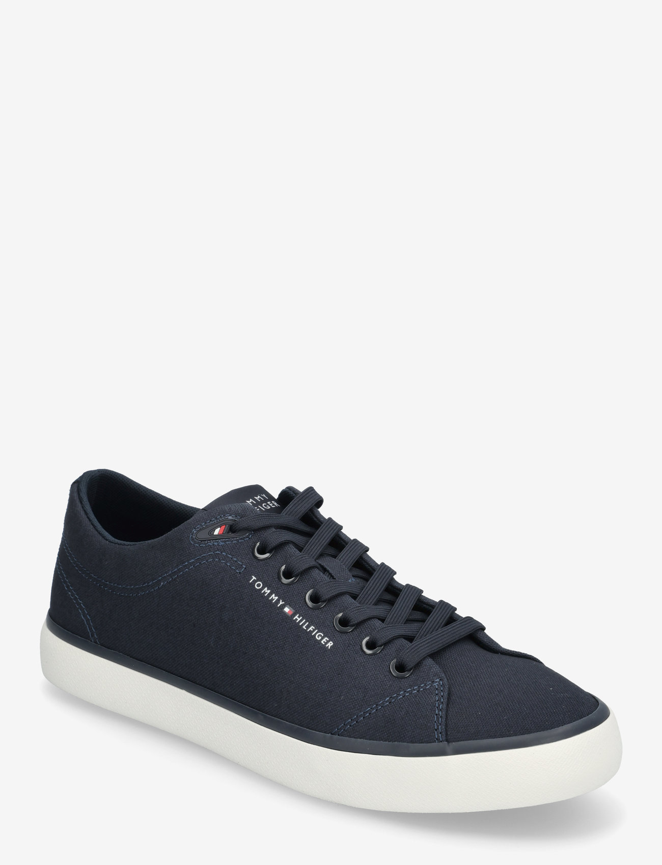 Tommy Hilfiger - TH HI VULC LOW CORE CANVAS - lave sneakers - desert sky - 0