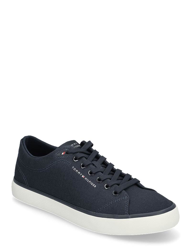 Tommy Hilfiger - TH HI VULC LOW CORE CANVAS - sneakersy niskie - desert sky - 0