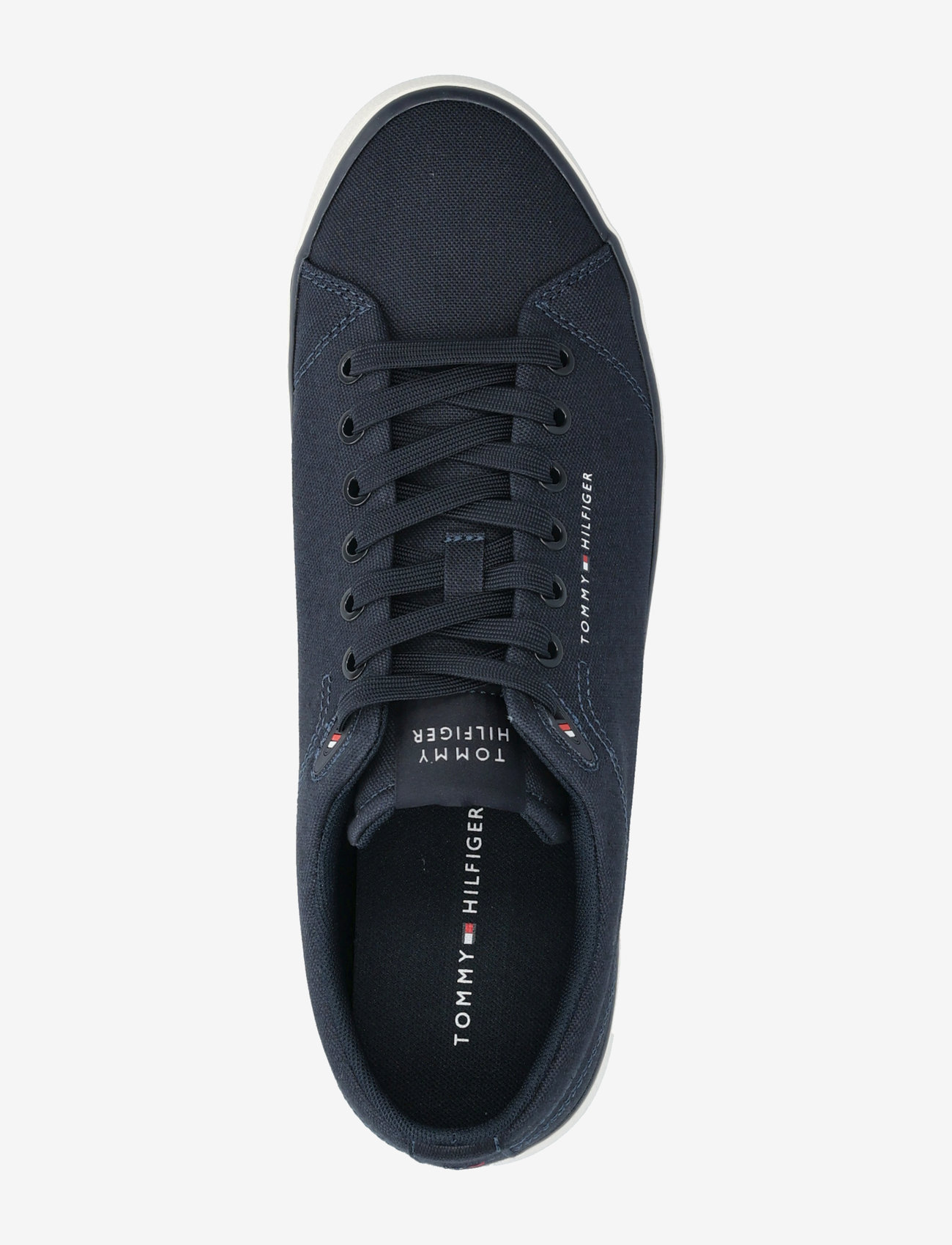 Tommy Hilfiger - TH HI VULC LOW CORE CANVAS - lave sneakers - desert sky - 3