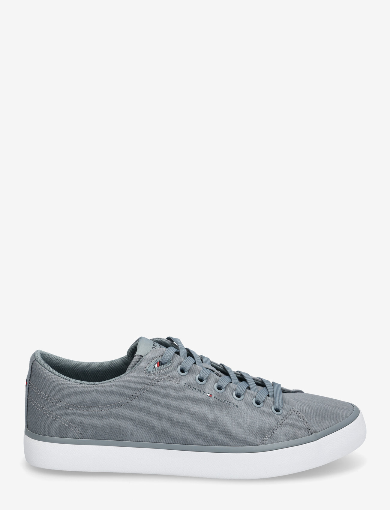 Tommy Hilfiger - TH HI VULC LOW CORE CANVAS - niedriger schnitt - overcast grey - 1
