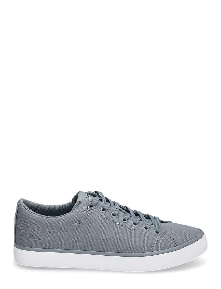 Tommy Hilfiger - TH HI VULC LOW CORE CANVAS - overcast grey - 1