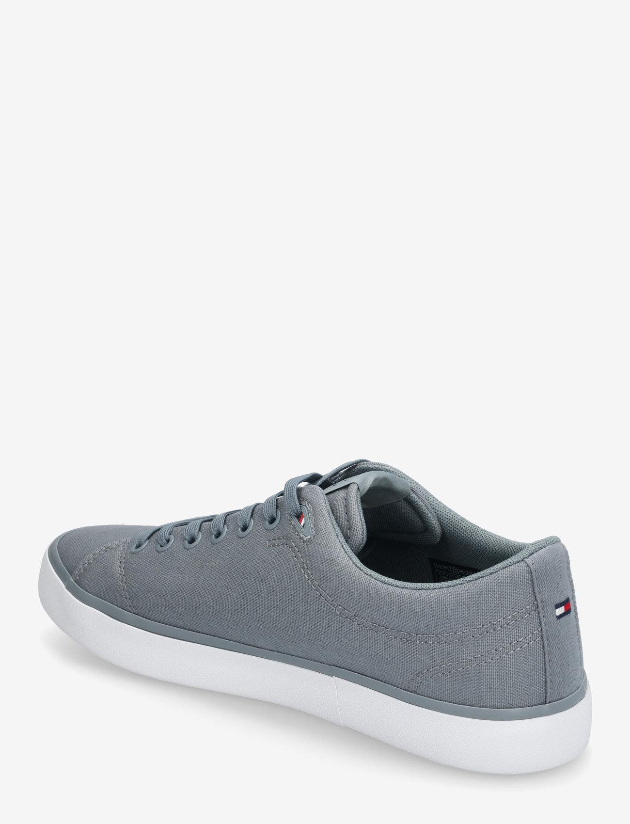 Tommy Hilfiger - TH HI VULC LOW CORE CANVAS - niedriger schnitt - overcast grey - 2