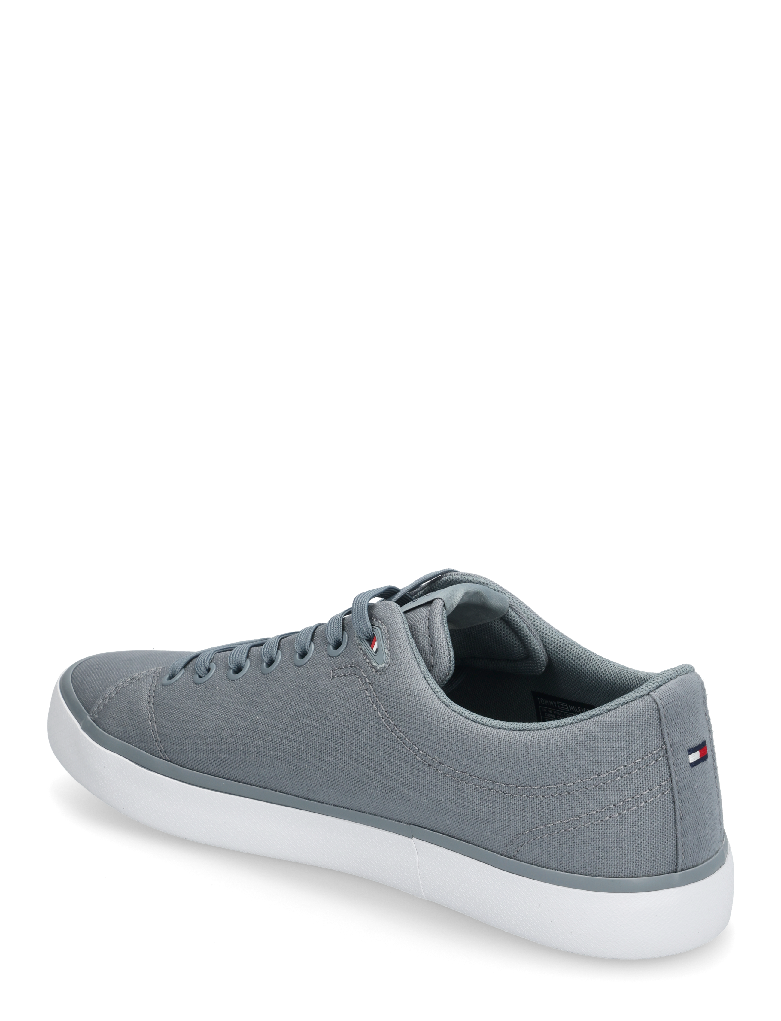 Tommy Hilfiger - TH HI VULC LOW CORE CANVAS - overcast grey - 2