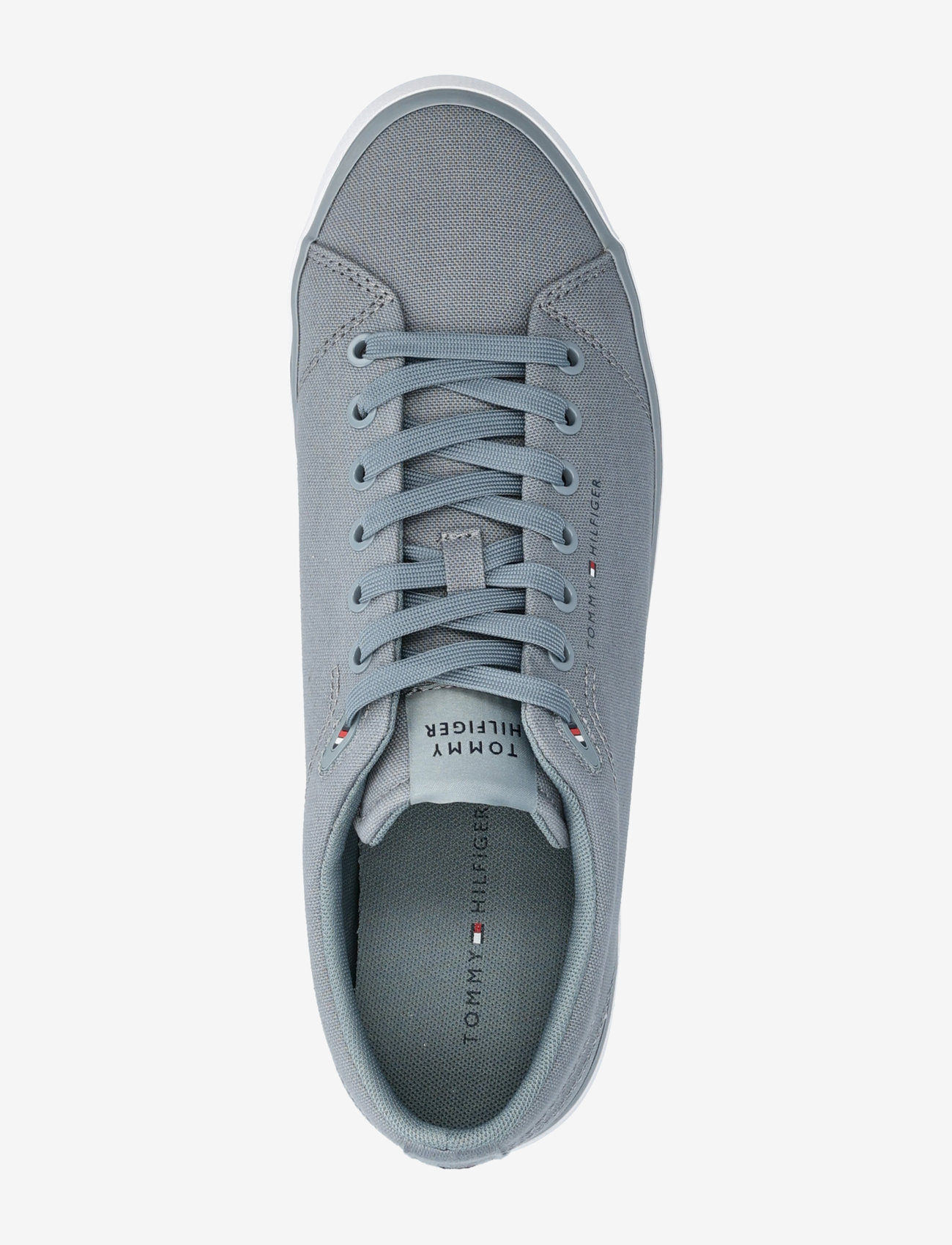 Tommy Hilfiger - TH HI VULC LOW CORE CANVAS - niedriger schnitt - overcast grey - 3