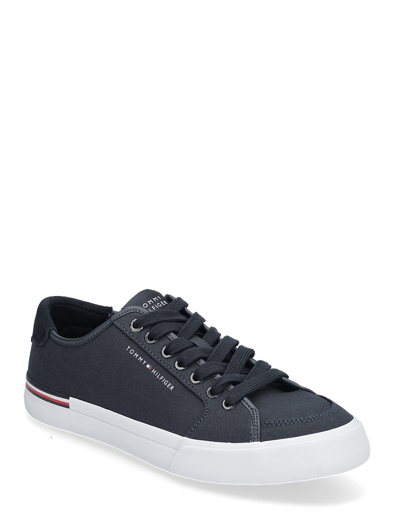 Tommy Hilfiger - CORE CORPORATE VULC CANVAS - matalavartiset tennarit - desert sky - 0