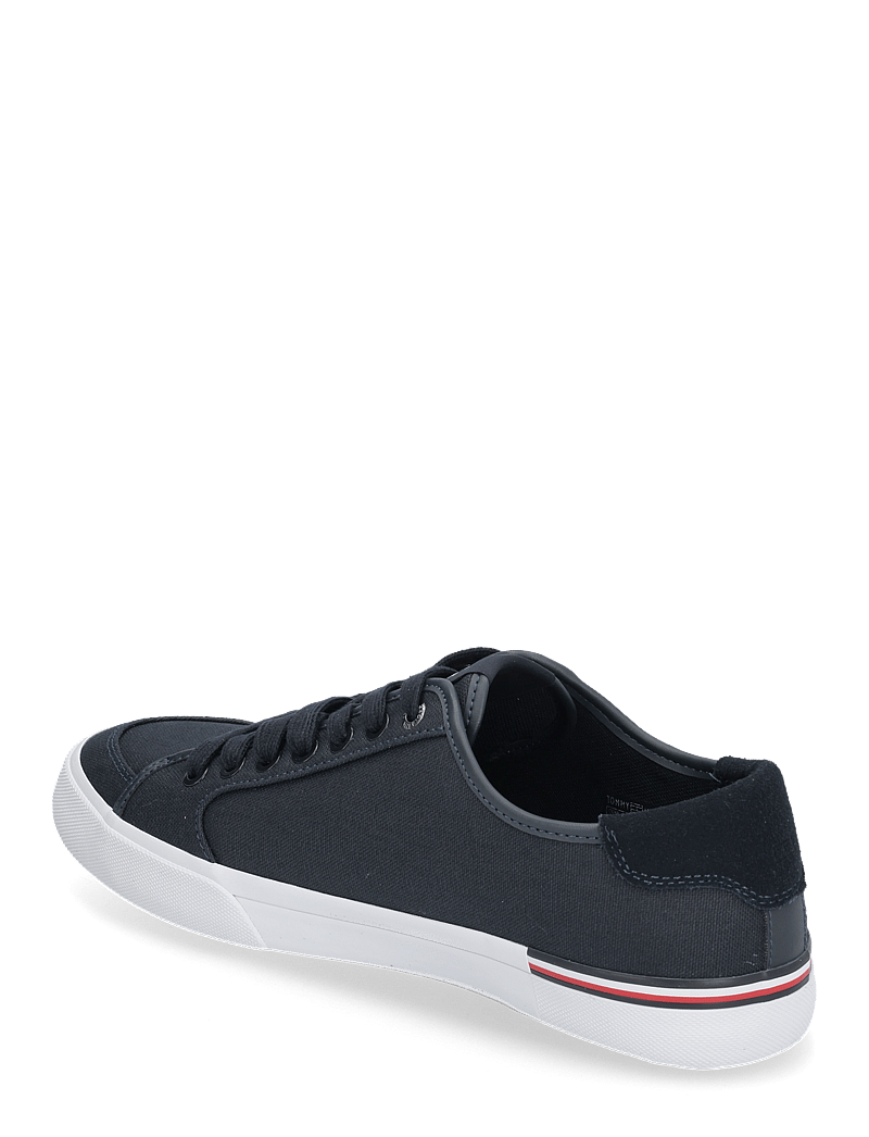 Tommy Hilfiger - CORE CORPORATE VULC CANVAS - matalavartiset tennarit - desert sky - 2