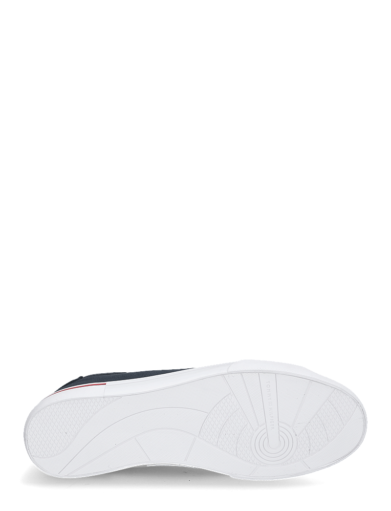 Tommy Hilfiger - CORE CORPORATE VULC CANVAS - matalavartiset tennarit - desert sky - 4