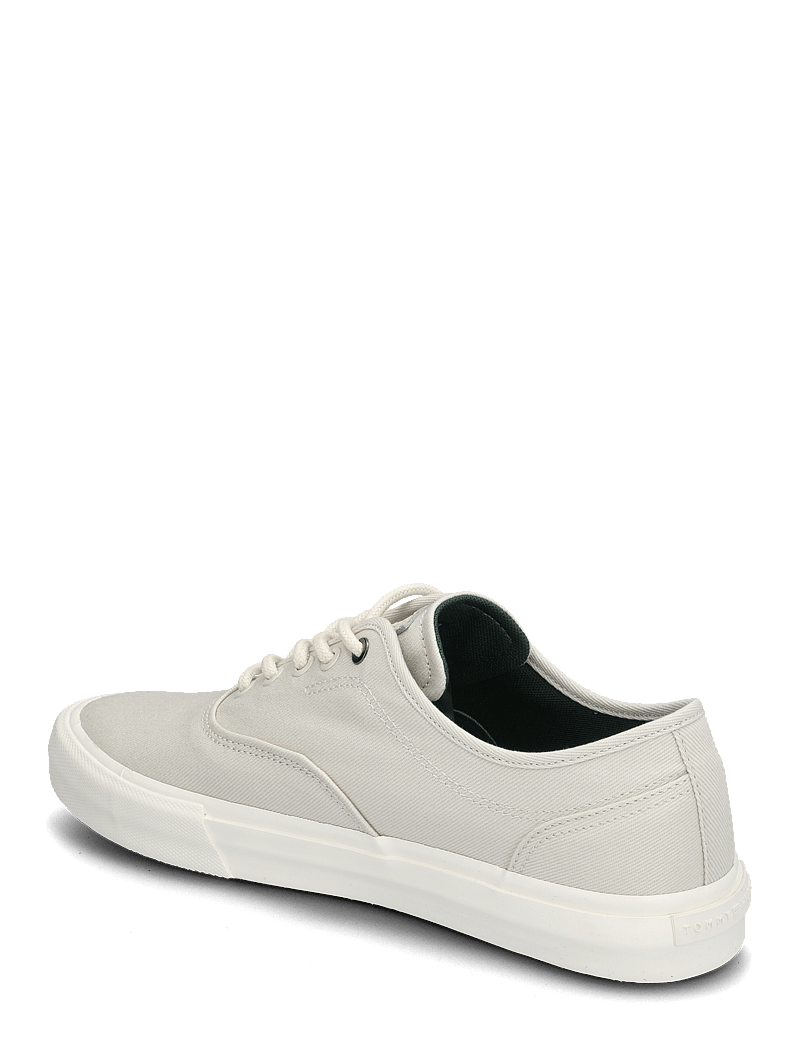 Tommy Hilfiger - TH HI VULC LOW OXFORD TWILL - madala säärega tossud - alabaster - 2