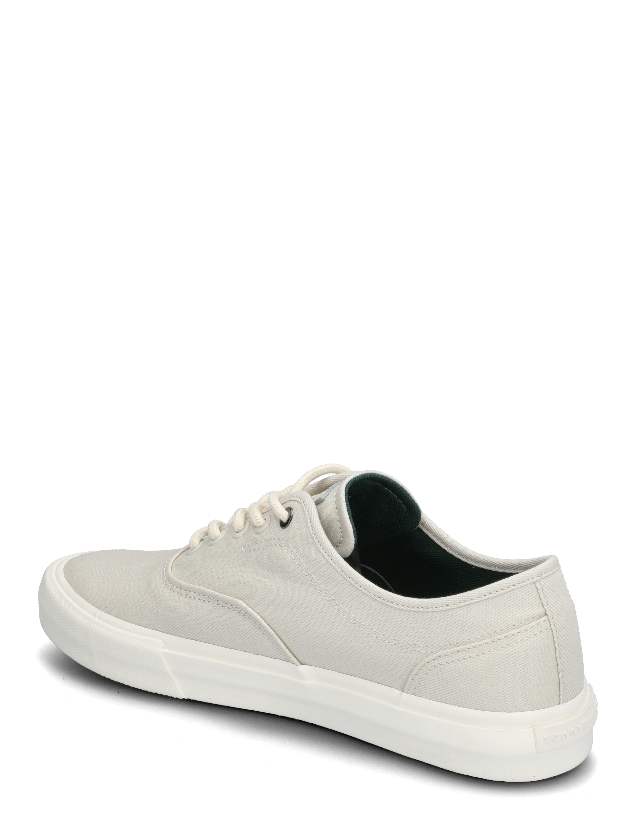 Tommy Hilfiger - TH HI VULC LOW OXFORD TWILL - lave sneakers - alabaster - 2