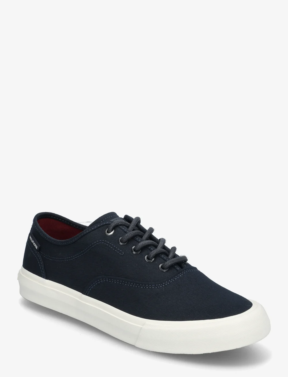 Tommy Hilfiger - TH HI VULC LOW OXFORD TWILL - niedriger schnitt - desert sky - 0