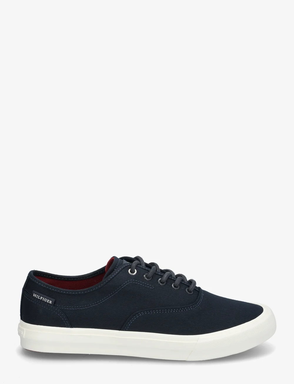 Tommy Hilfiger - TH HI VULC LOW OXFORD TWILL - niedriger schnitt - desert sky - 1