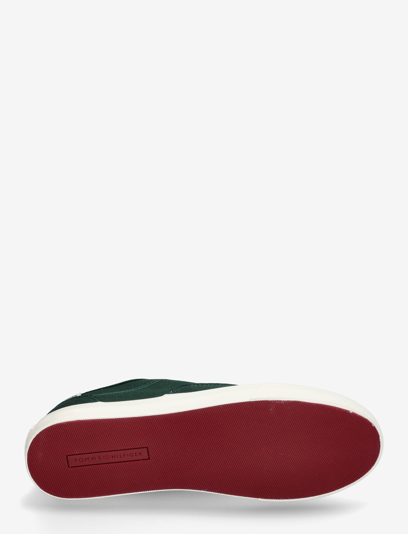 Tommy Hilfiger - TH HI VULC LOW OXFORD TWILL - lave sneakers - hunter - 4