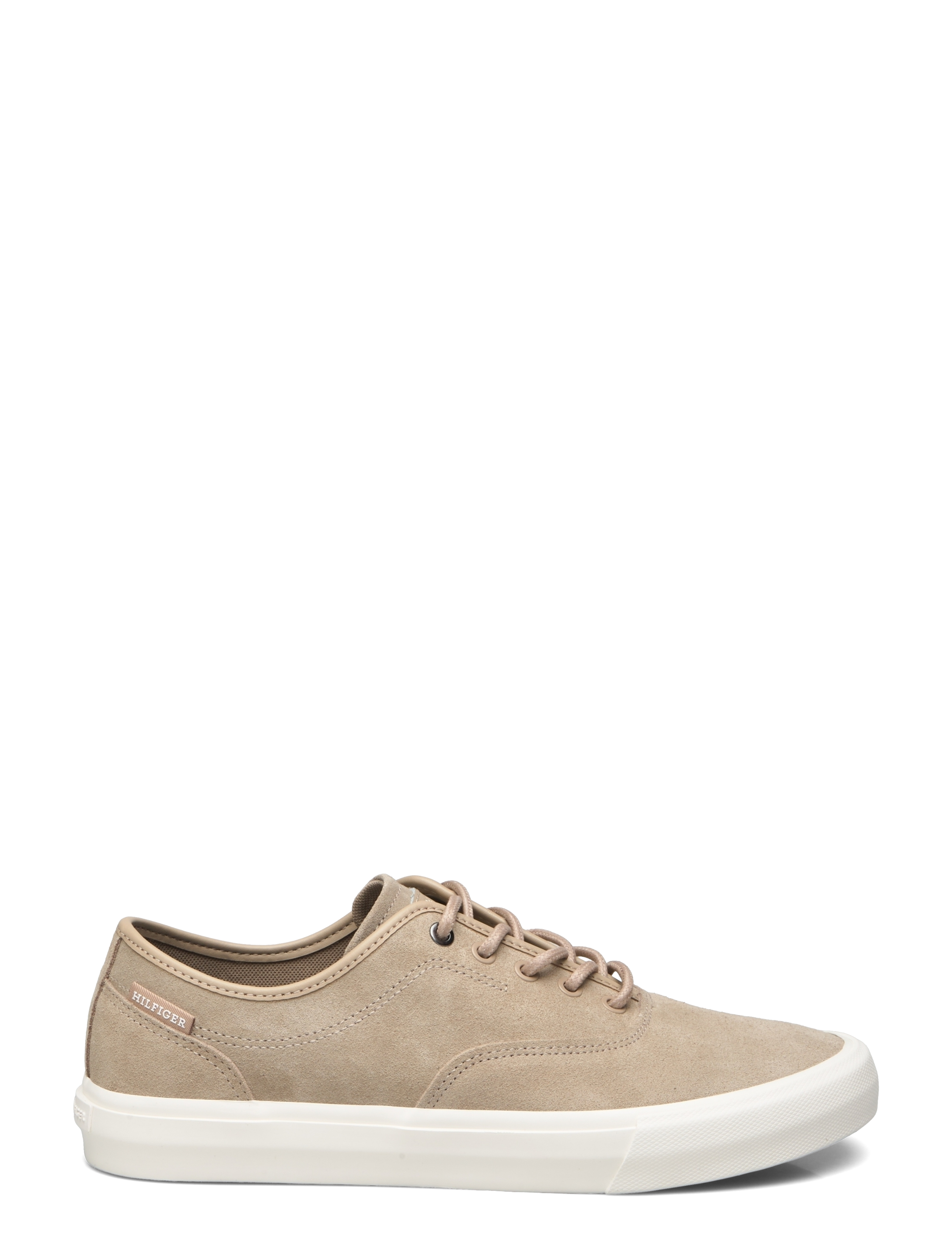 Tommy Hilfiger - TH HI VULC LOW OXFORD SUEDE - beige - 1