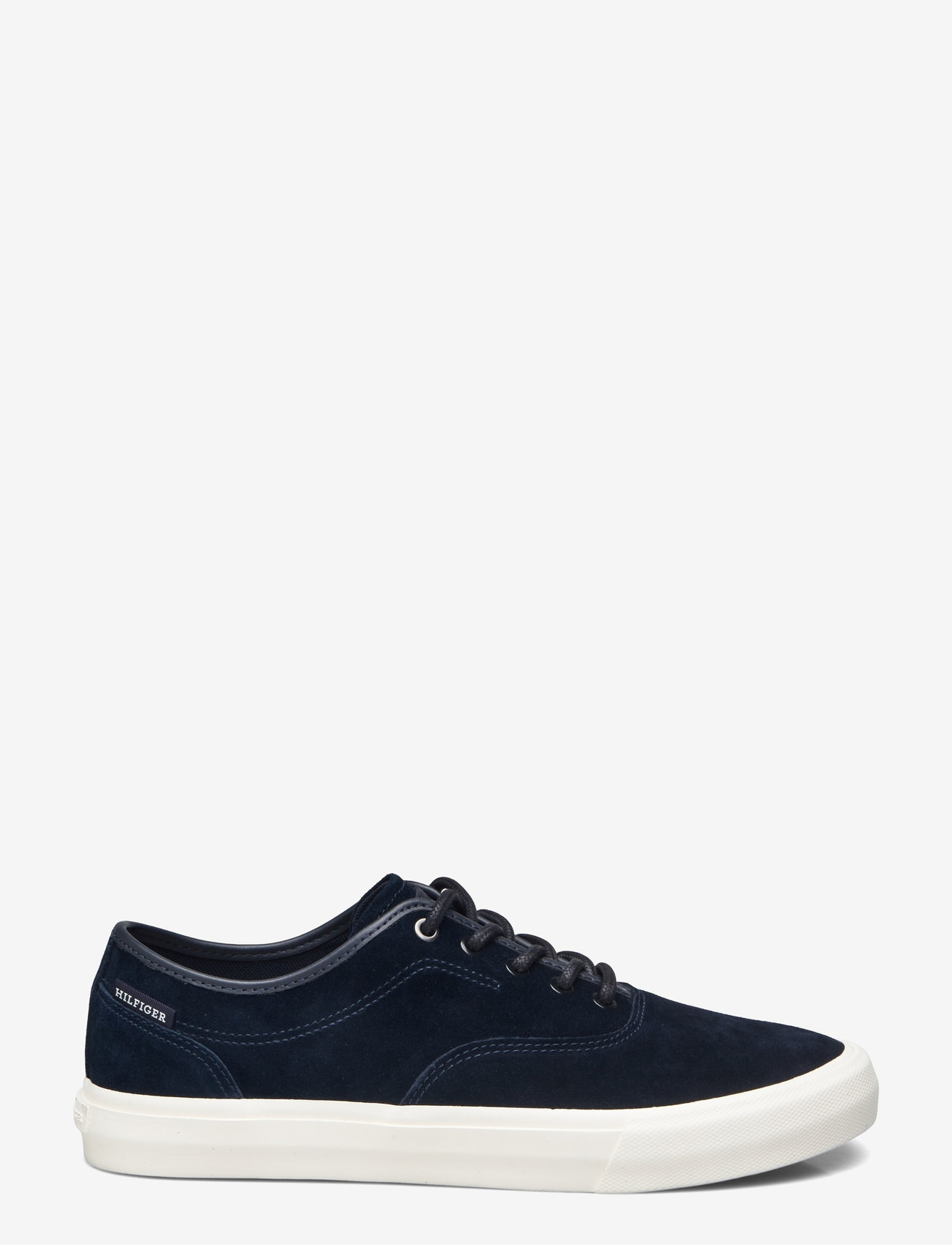 Tommy Hilfiger - TH HI VULC LOW OXFORD SUEDE - lave sneakers - desert sky - 1