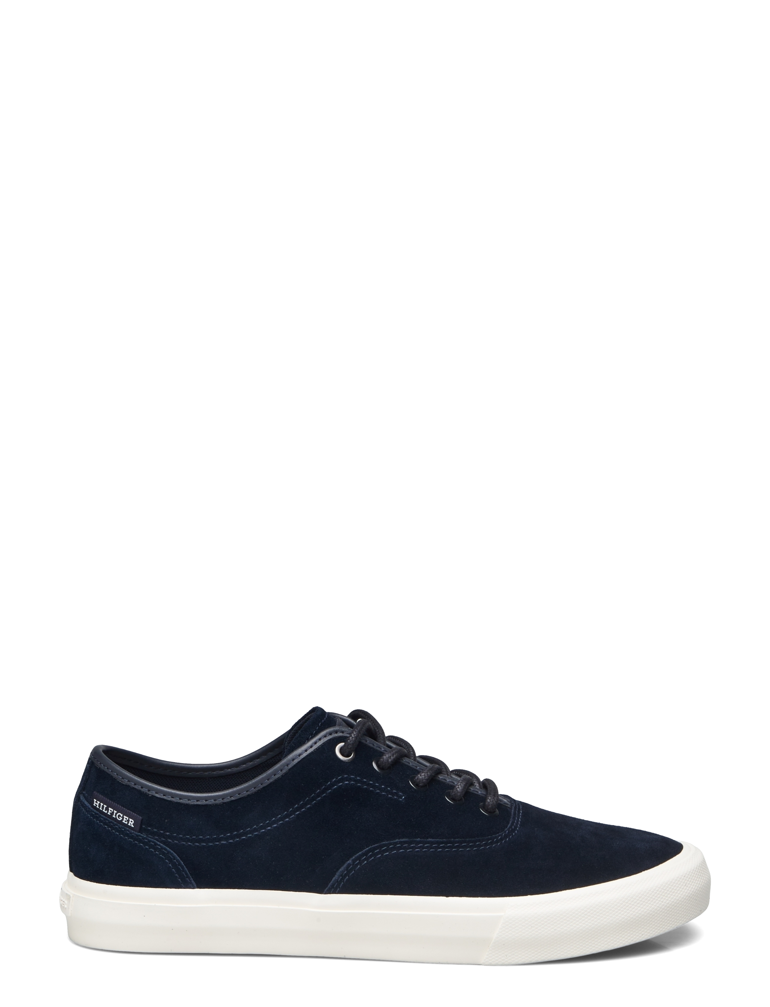 Tommy Hilfiger - TH HI VULC LOW OXFORD SUEDE - lave sneakers - desert sky - 1