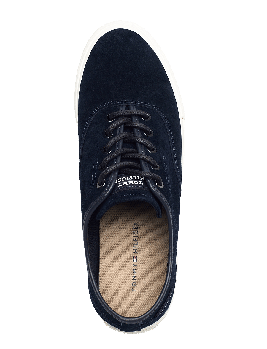 Tommy Hilfiger - TH HI VULC LOW OXFORD SUEDE - baskets basses - desert sky - 3