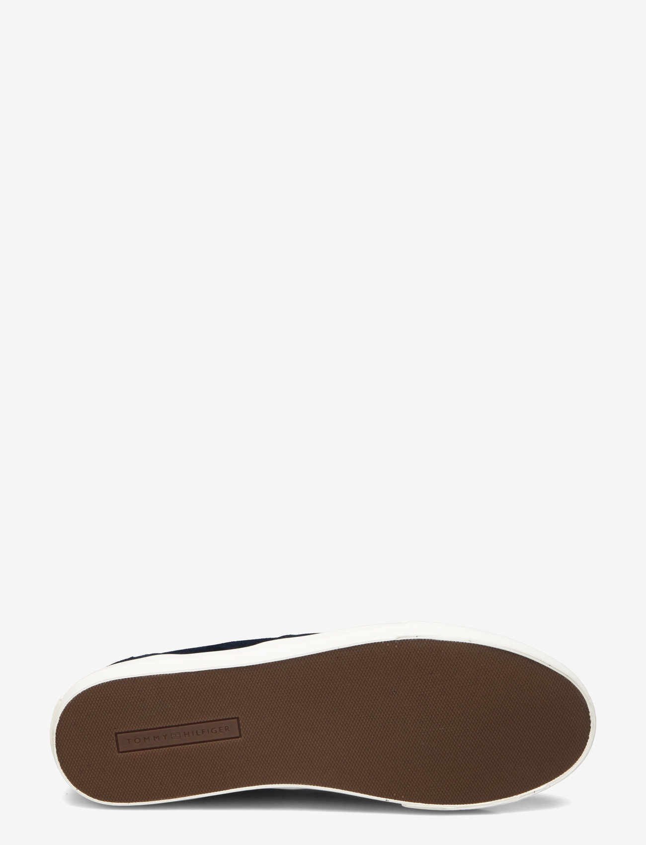 Tommy Hilfiger - TH HI VULC LOW OXFORD SUEDE - lave sneakers - desert sky - 4