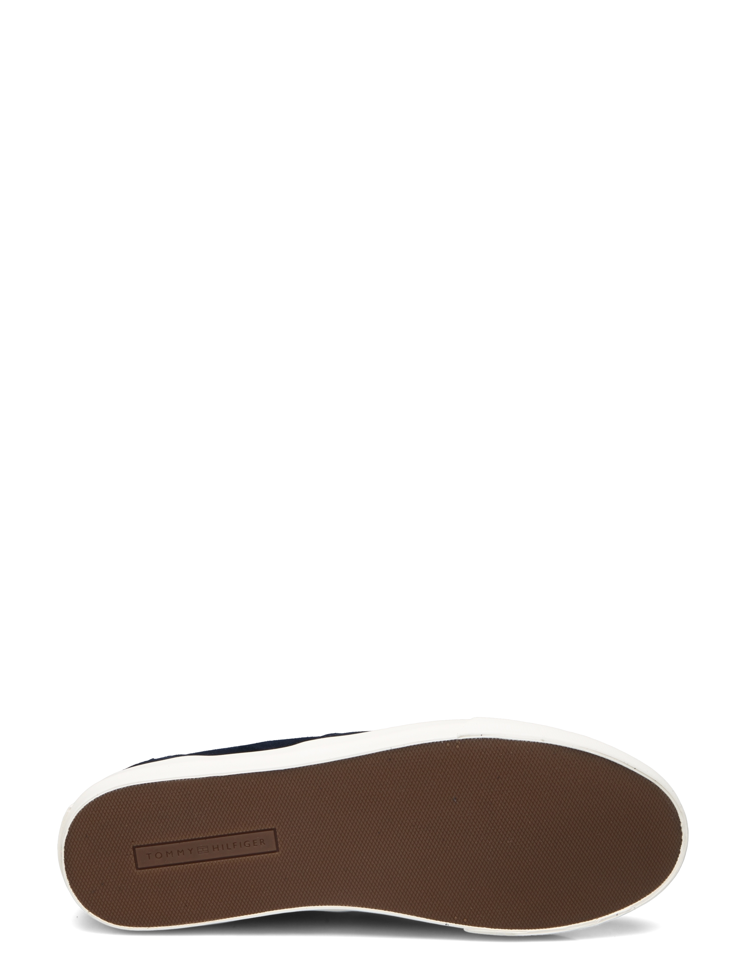 Tommy Hilfiger - TH HI VULC LOW OXFORD SUEDE - lave sneakers - desert sky - 4